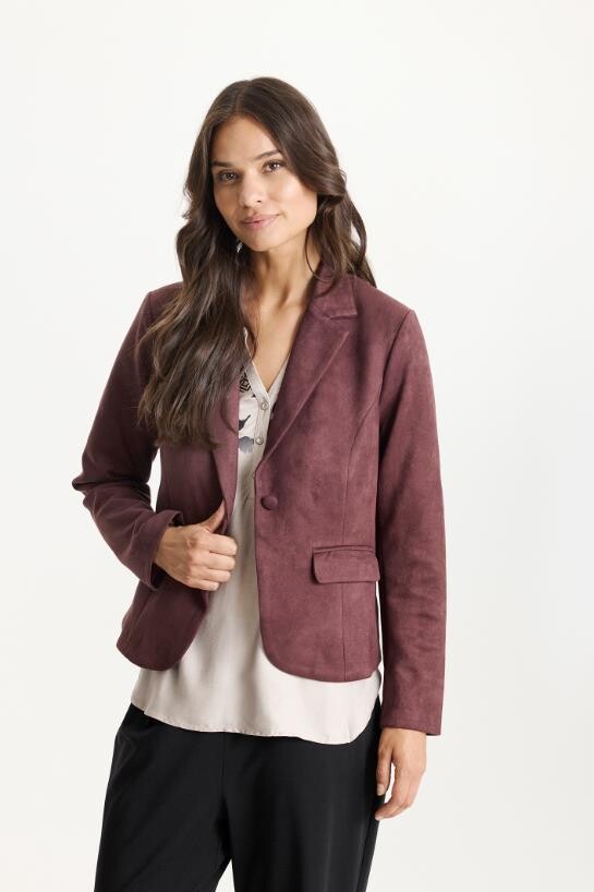 IN FRONT GUDRUN BLAZER 16813 390 (Aubergine 390)