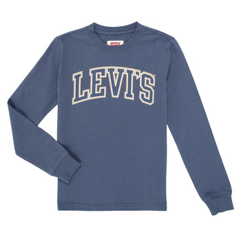 Levi's T-Shirt Lange Mouw Levis COLLEGIATE SNIT CREWNECK