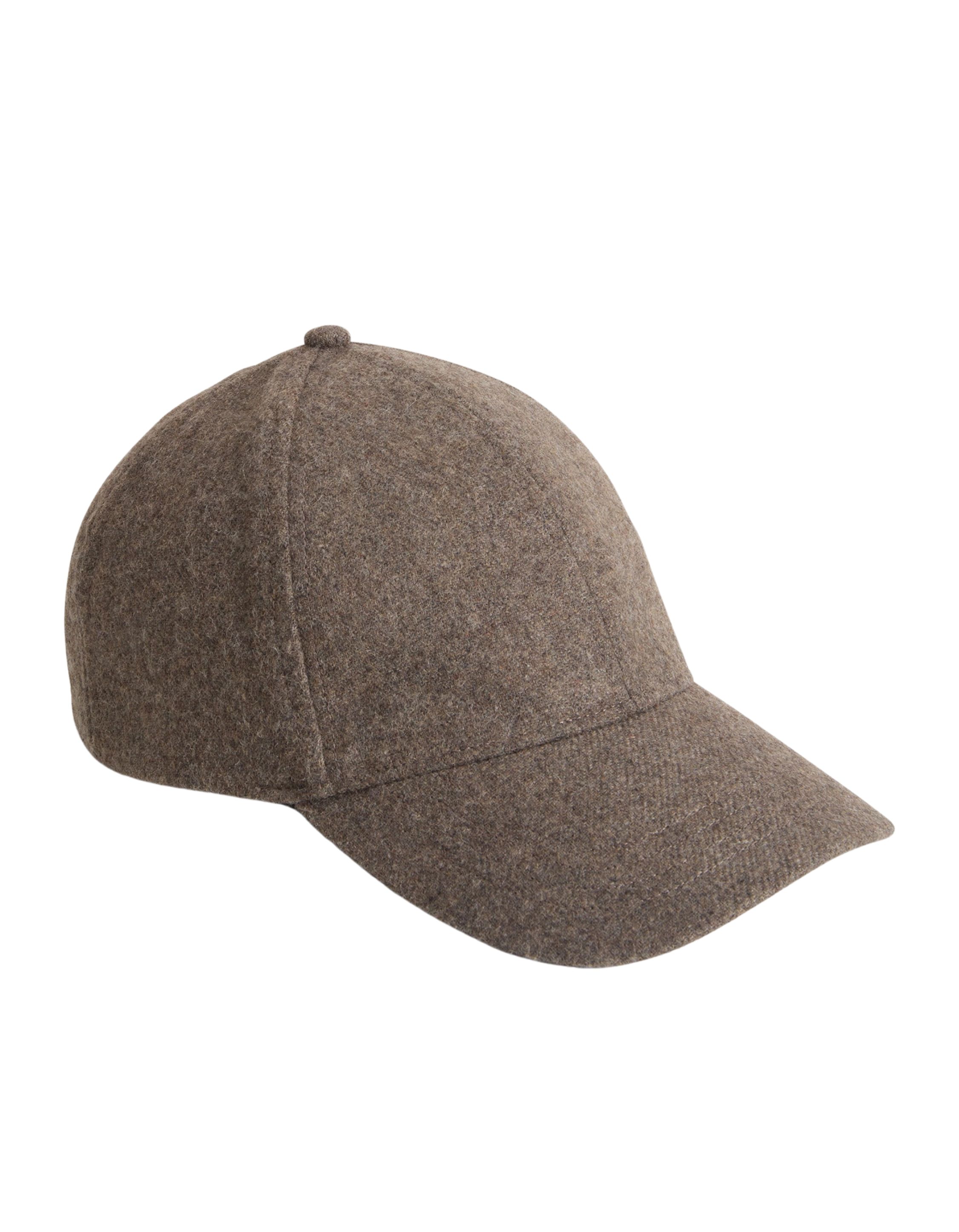 Woolrich Solid wool baseball cap petten cfwoac0290mrut3190