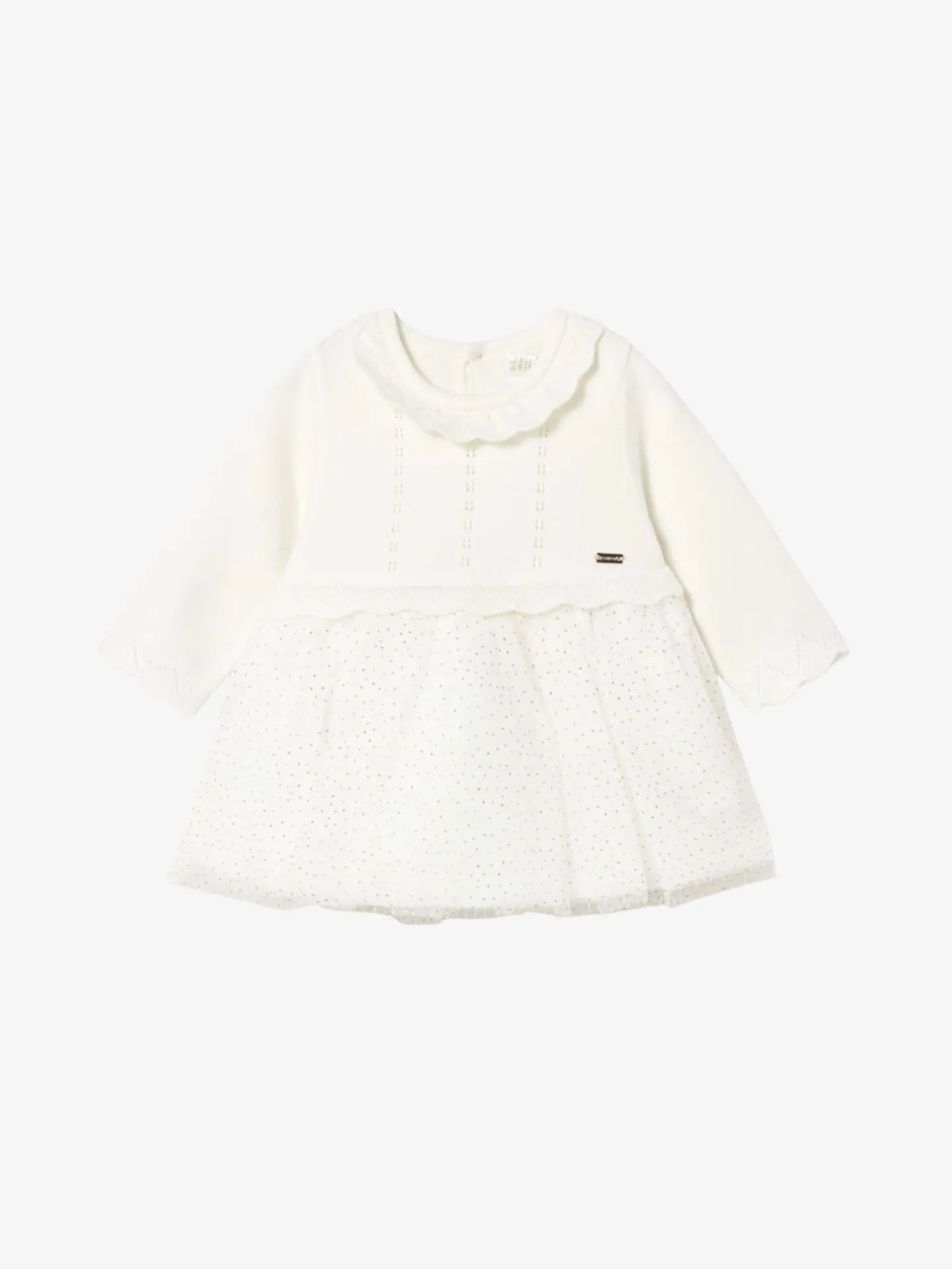 Mayoral Meisjes jurk tricot tulle