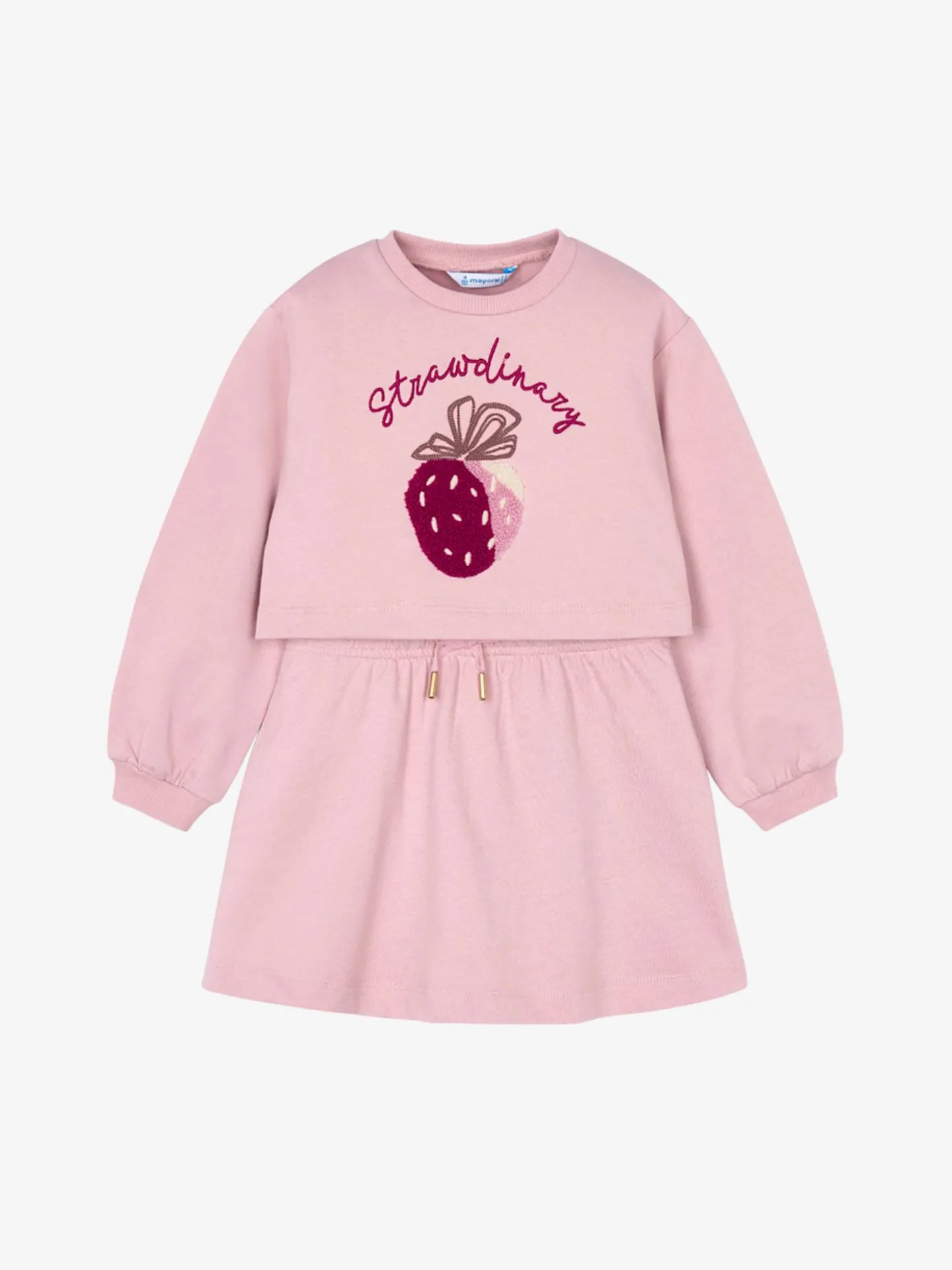 Mayoral Meisjes jurk 2 piece fleece