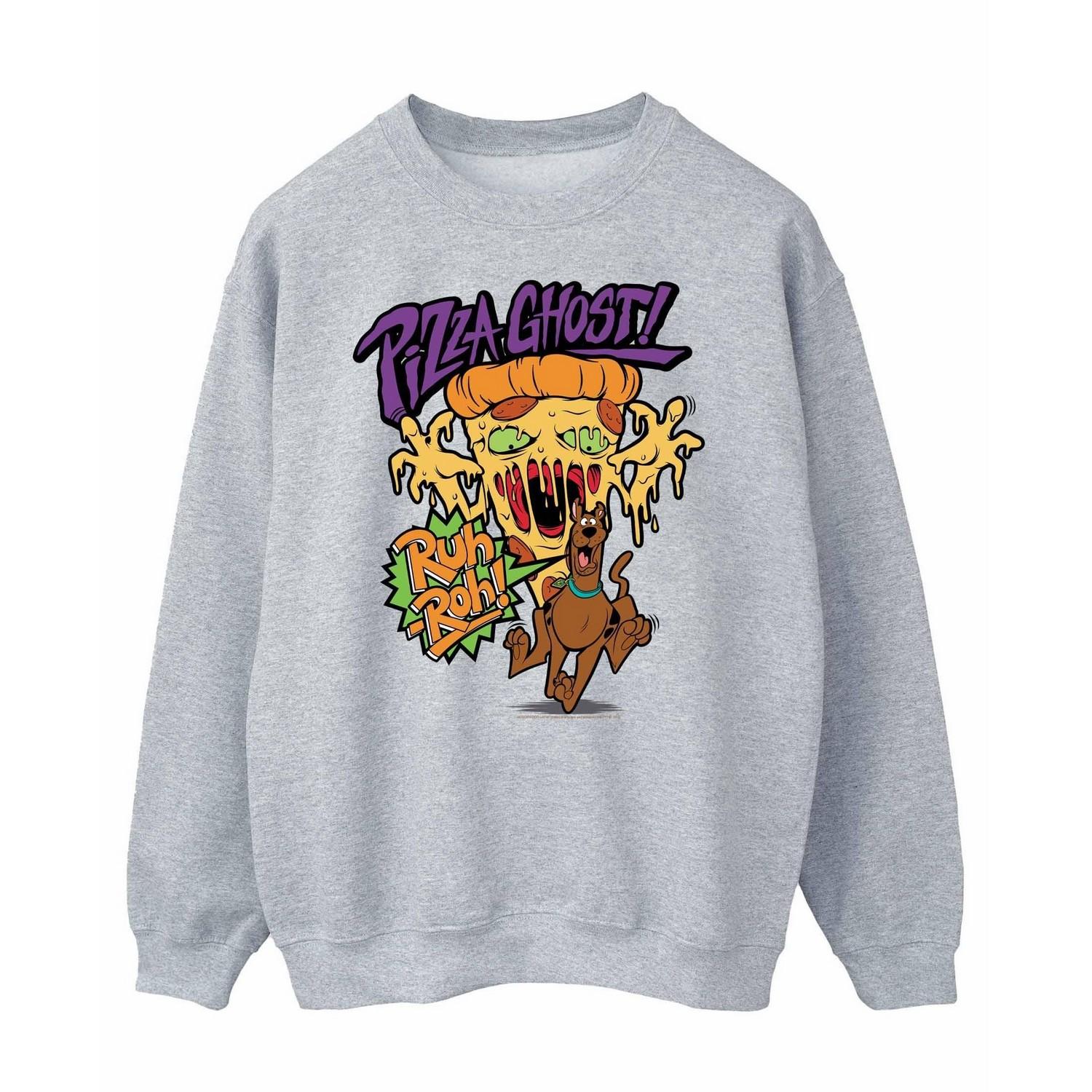 Scooby Doo Pizza Ghost-sweatshirt voor heren XXL