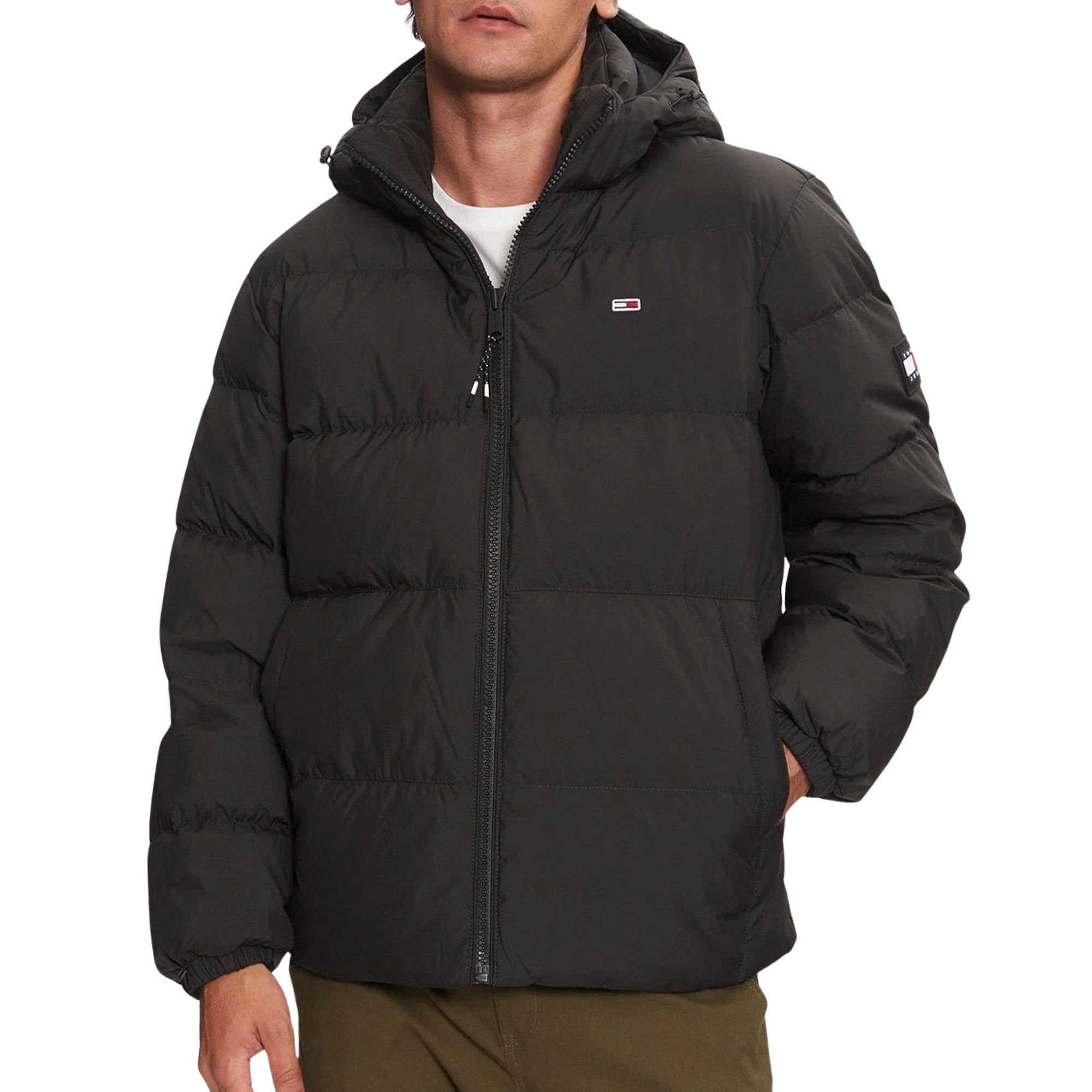 Tommy Hilfiger Down Hooded Puffer Winterjas Heren