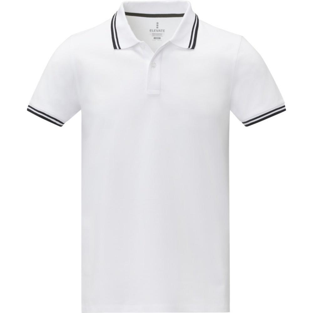 Elevate Amarago-poloshirt met korte mouwen voor heren M wit