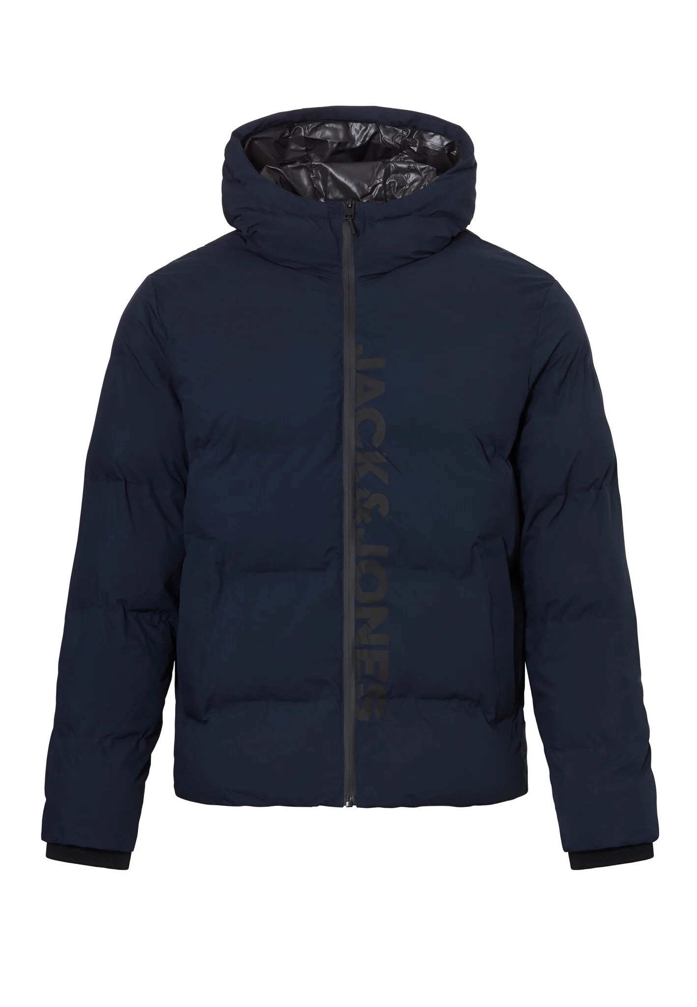 Jack & Jones Heren winterjas jjkaito puffer jacket donker