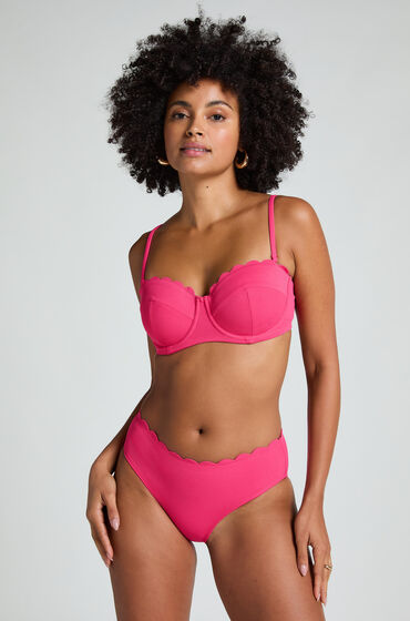 Hunkemöller Scallop Rio Bikinibroekje Roze