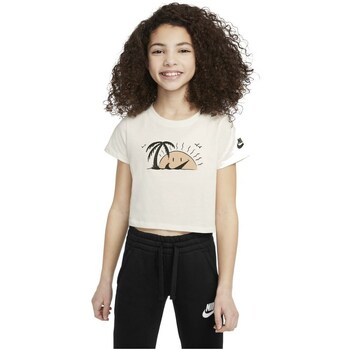 Nike T-shirt Korte Mouw  Sun Swoosh Crop