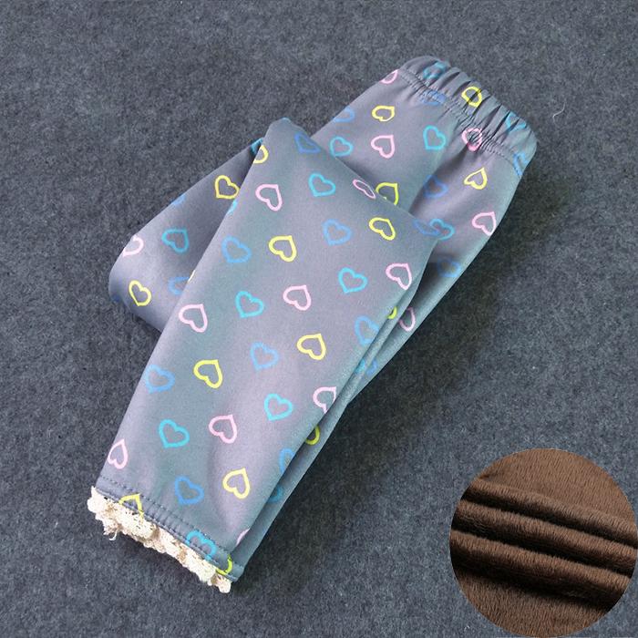 QEENRAAN Kinderen Dikke Legging Meisjes Herfst Winter Plus Fluwelen Broek Baby Meisjes Jongens Broeken Infantil Kinderkleding 120