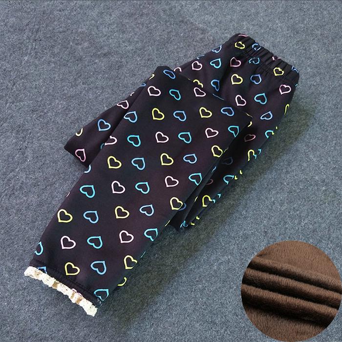 QEENRAAN Kinderen Dikke Legging Meisjes Herfst Winter Plus Fluwelen Broek Baby Meisjes Jongens Broeken Infantil Kinderkleding 150