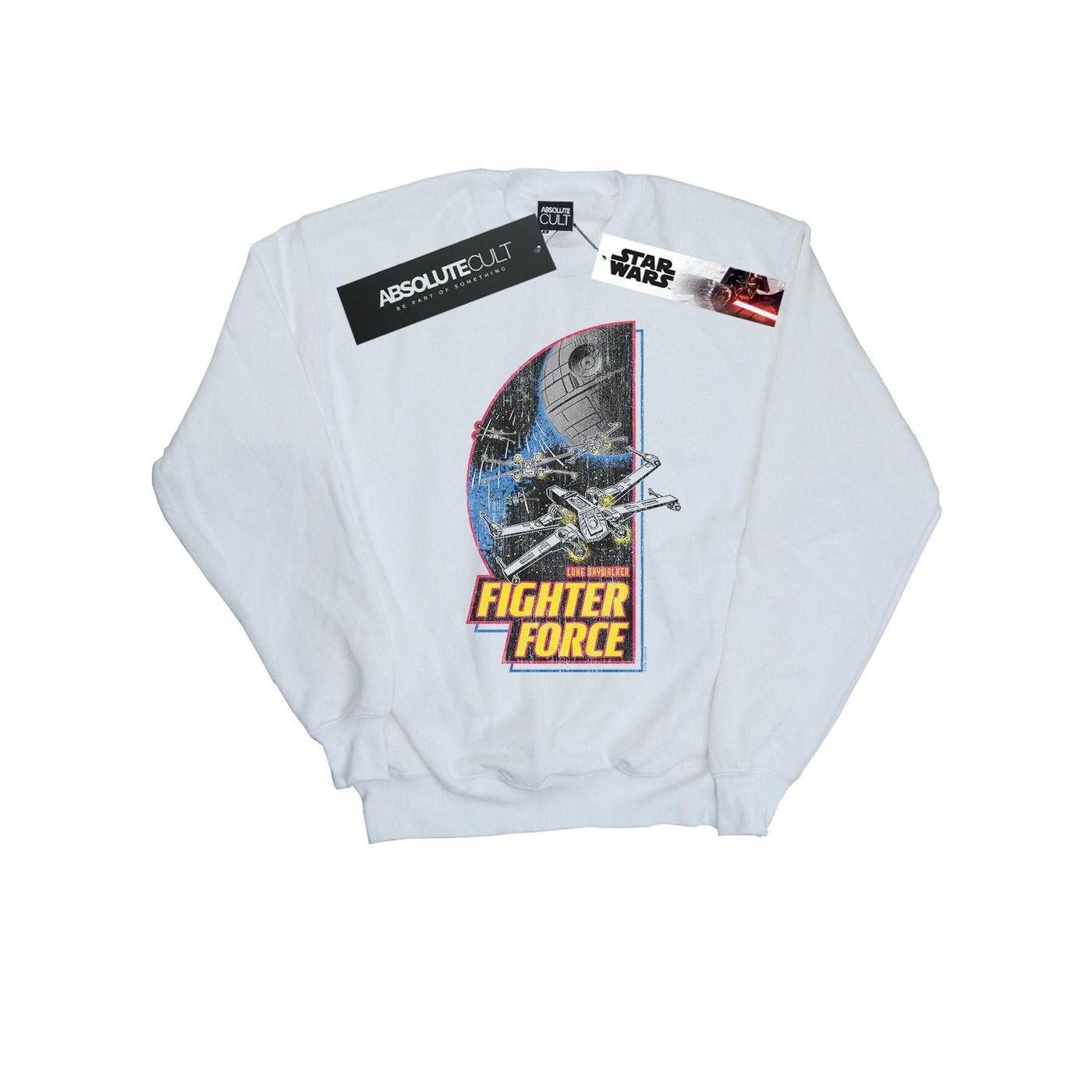 Star Wars Girls Fighter Force Sweatshirt 9-11 Years wit