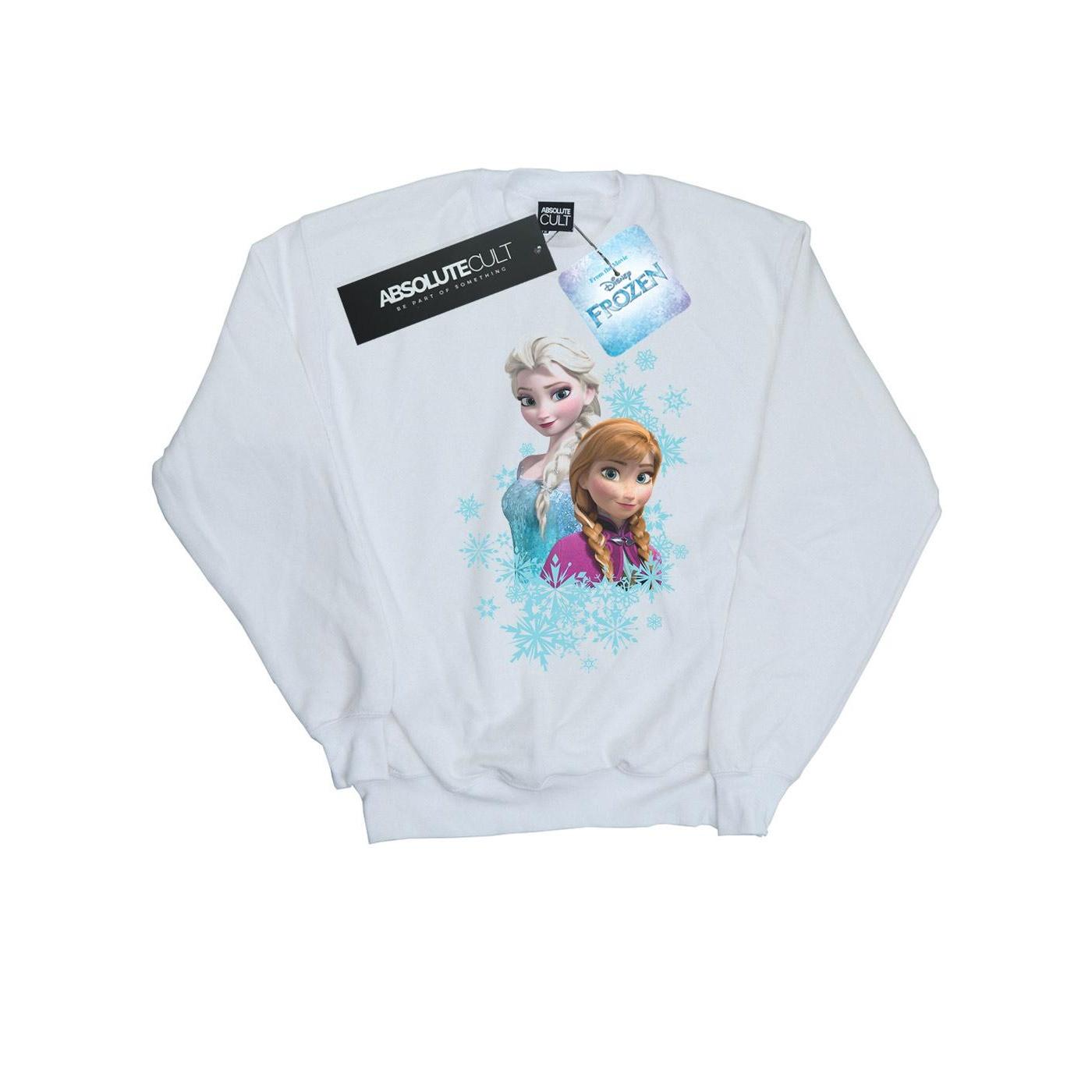 Disney Frozen Elsa en Anna zusjes sweatshirt voor meisjes 9-11 Years wit
