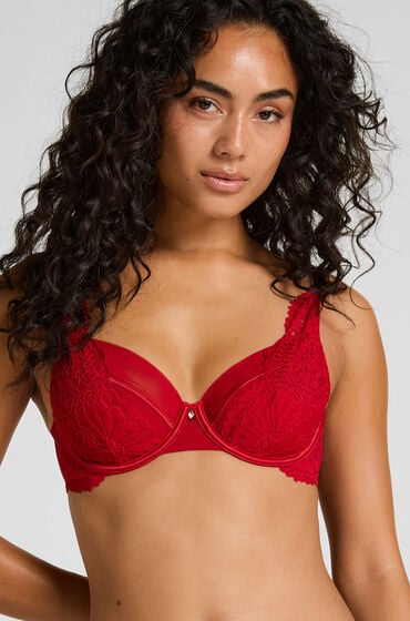 Hunkemöller Niet-voorgevormde beugel bh Whitney Rood