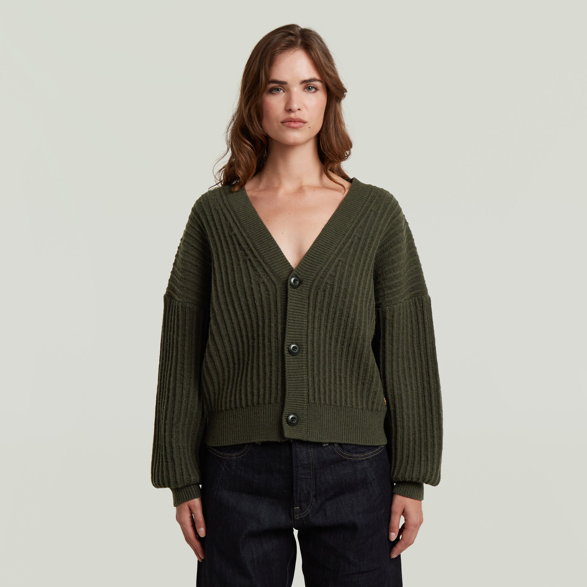 G-Star RAW Loose Cardigan Knit - Grijs - Dames