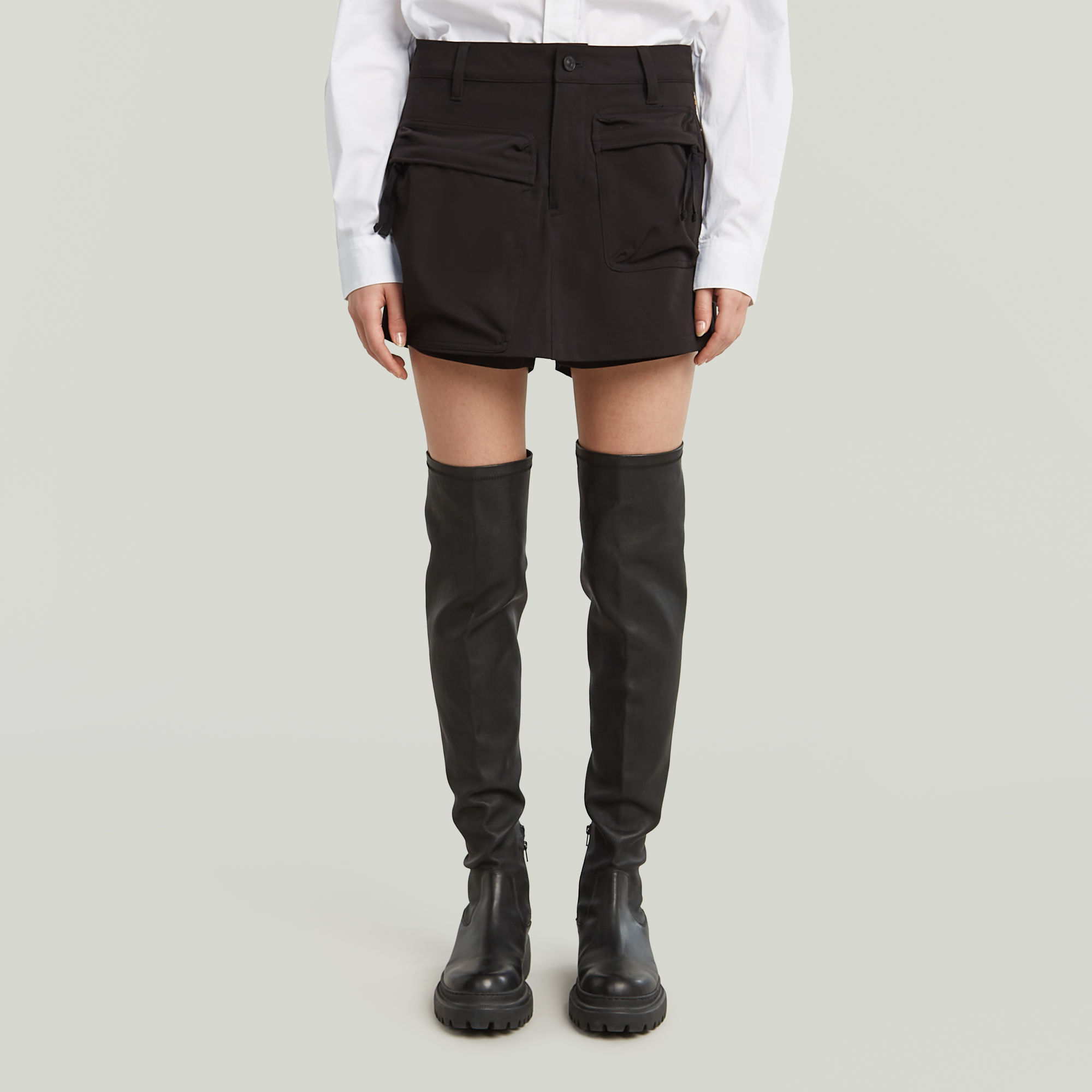 G-Star RAW Cargoskort - Zwart - Dames