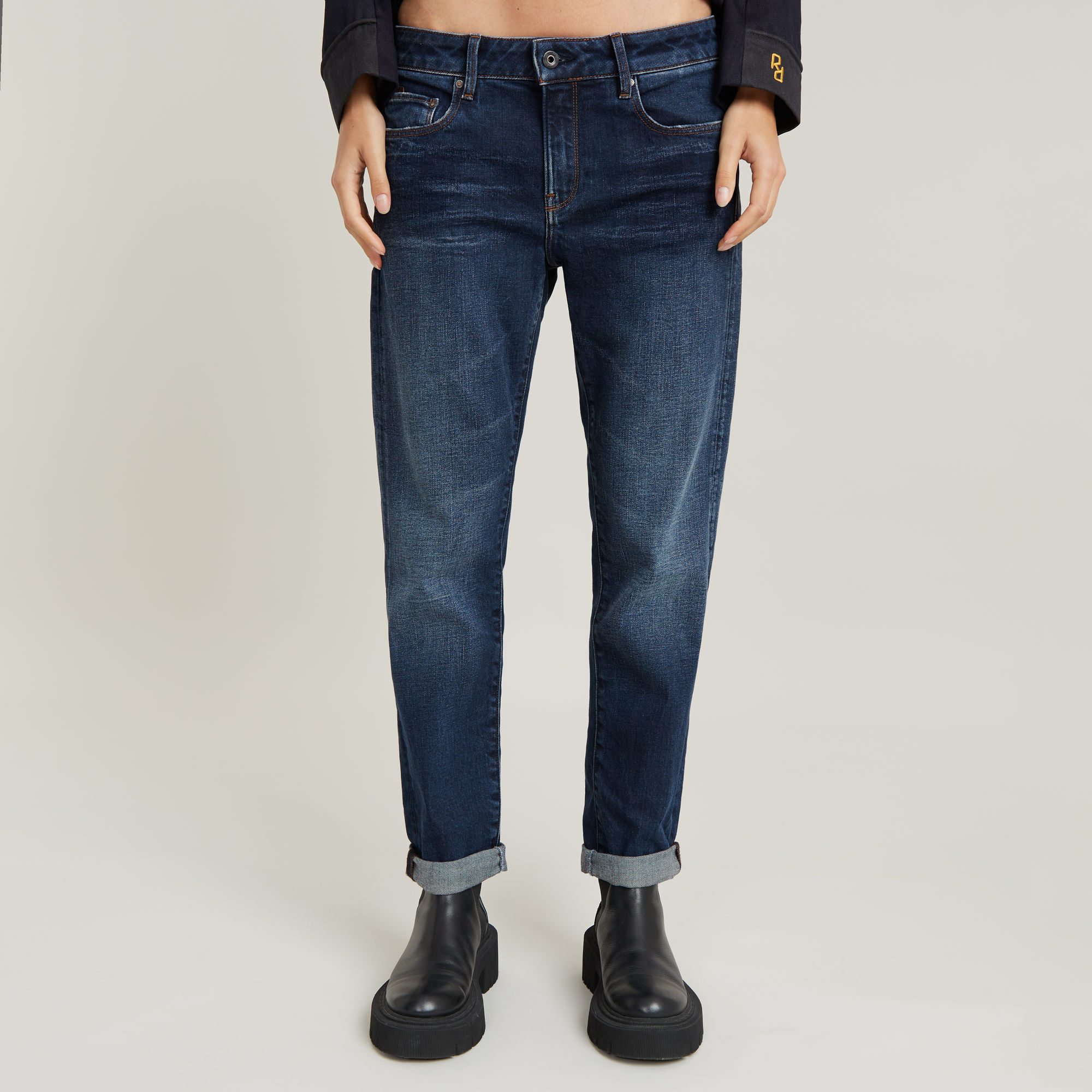 G-Star RAW Kate Boyfriend Jeans - Donkerblauw - Dames