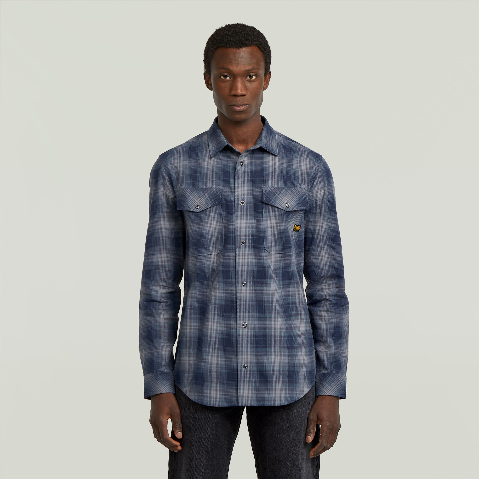 G-Star RAW Marine Slim Overhemd - Meerkleurig - Heren