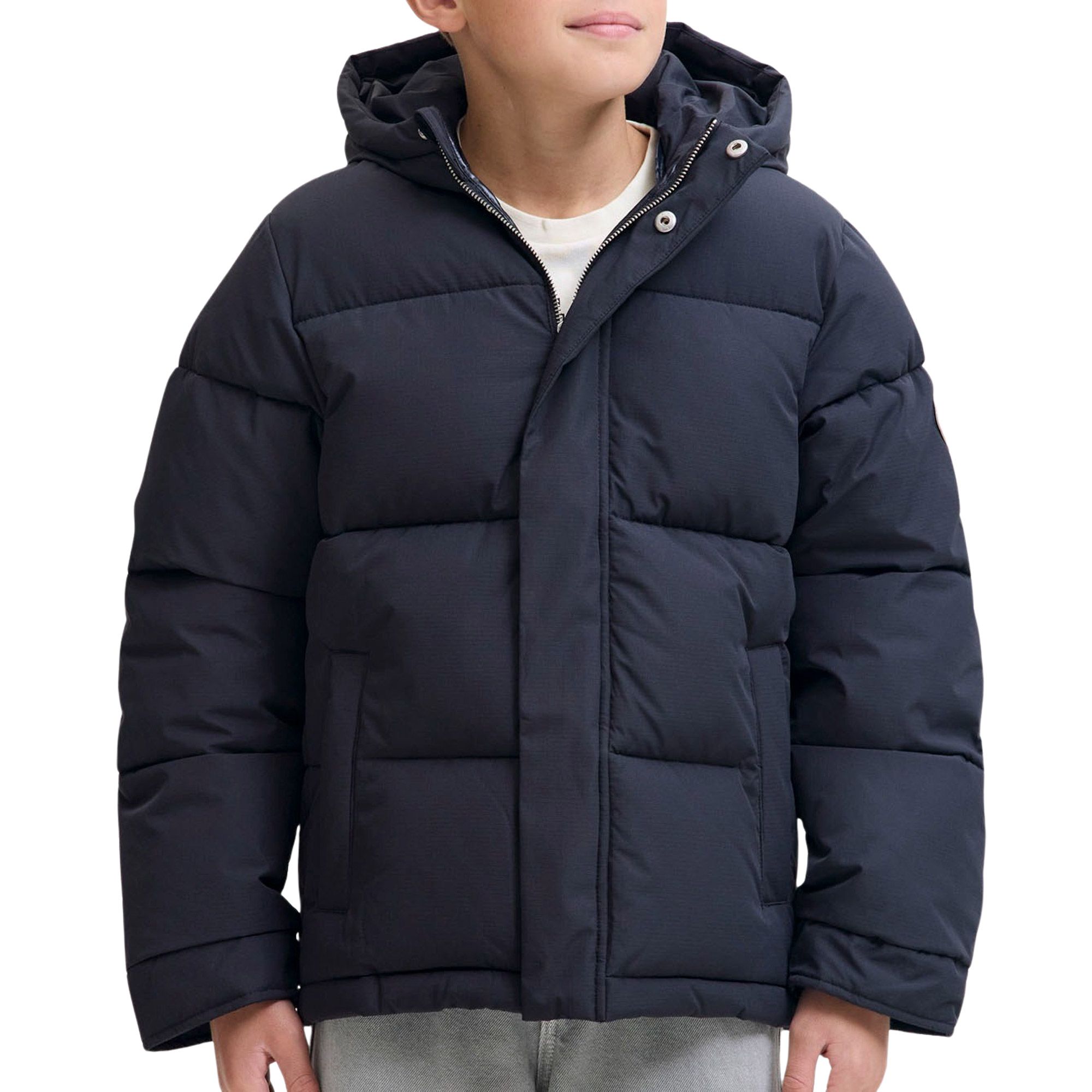 Jack & Jones Orinwood Hood Puffer Winterjas Junior