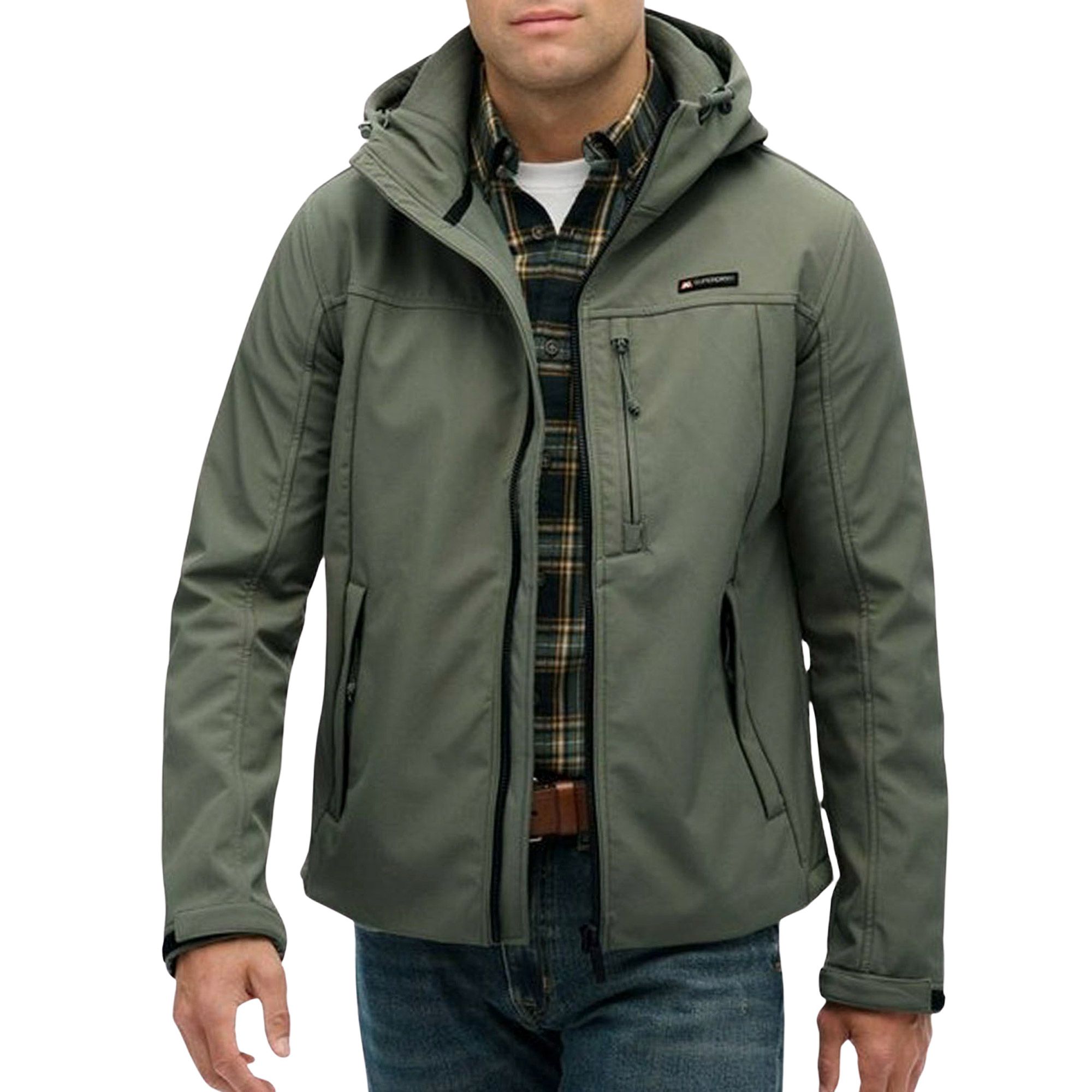 Superdry Hooded Softshell Trekker Jas Heren