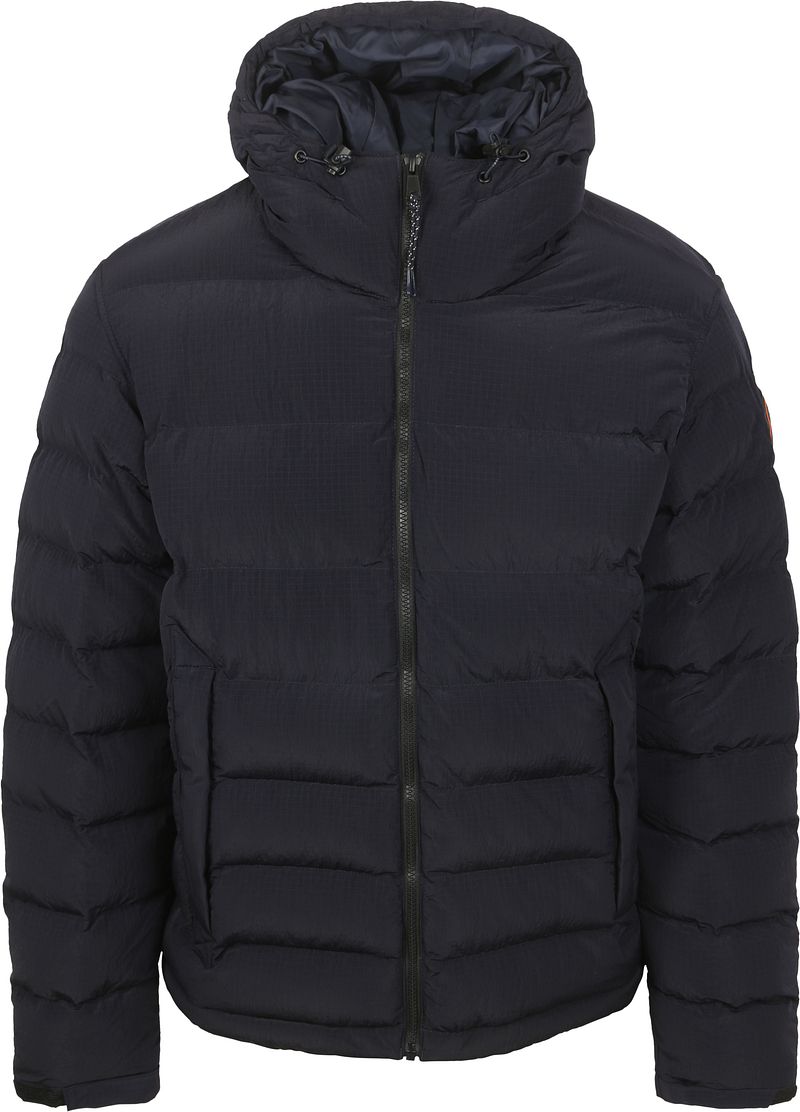 Napapijri Hooded Puffer Terez Jas Donkerblauw