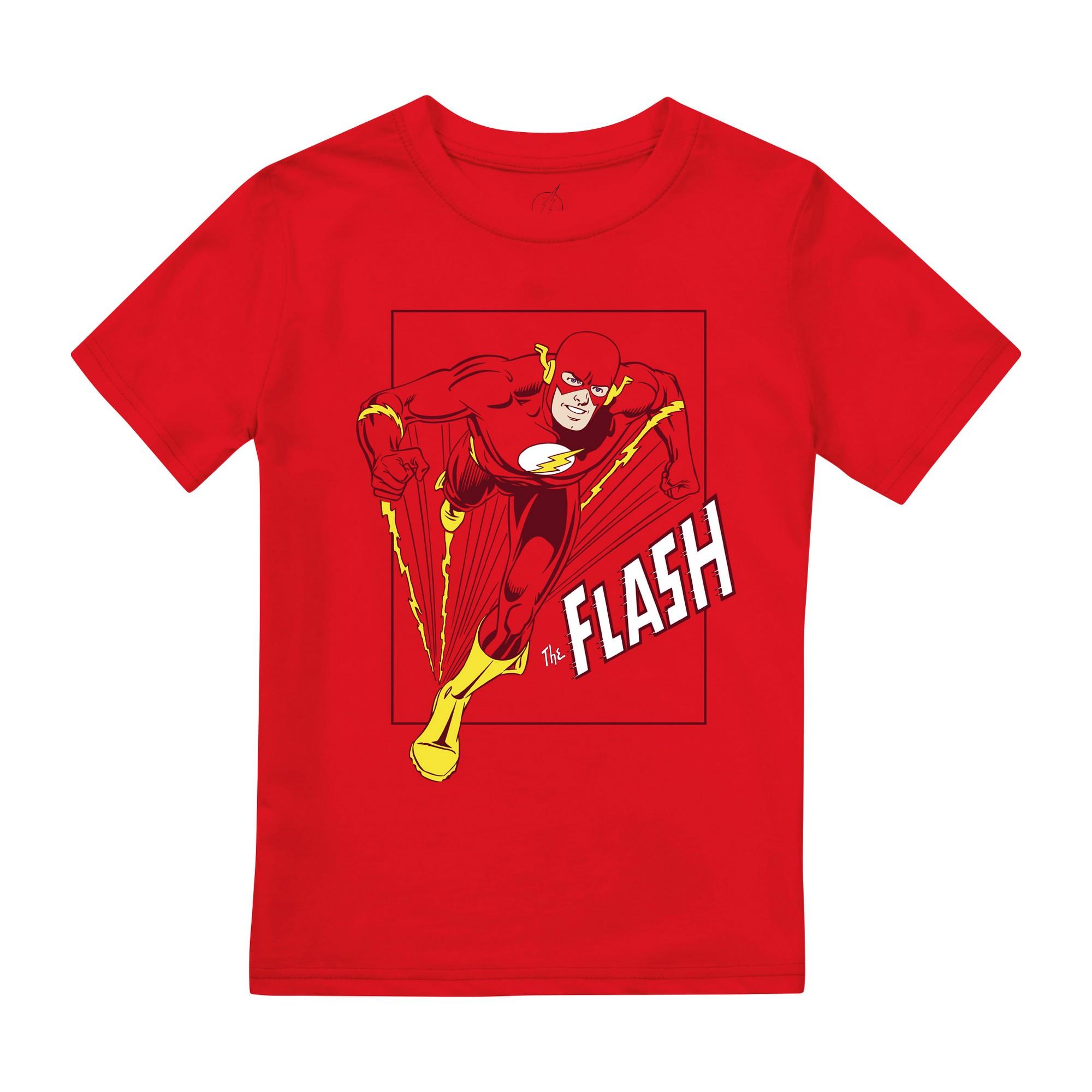 The Flash Het Flash Boys Race Time T-shirt 5-6 Years