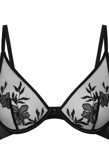 Hunkemöller Niet-voorgevormde beugel bh Hilton Zwart