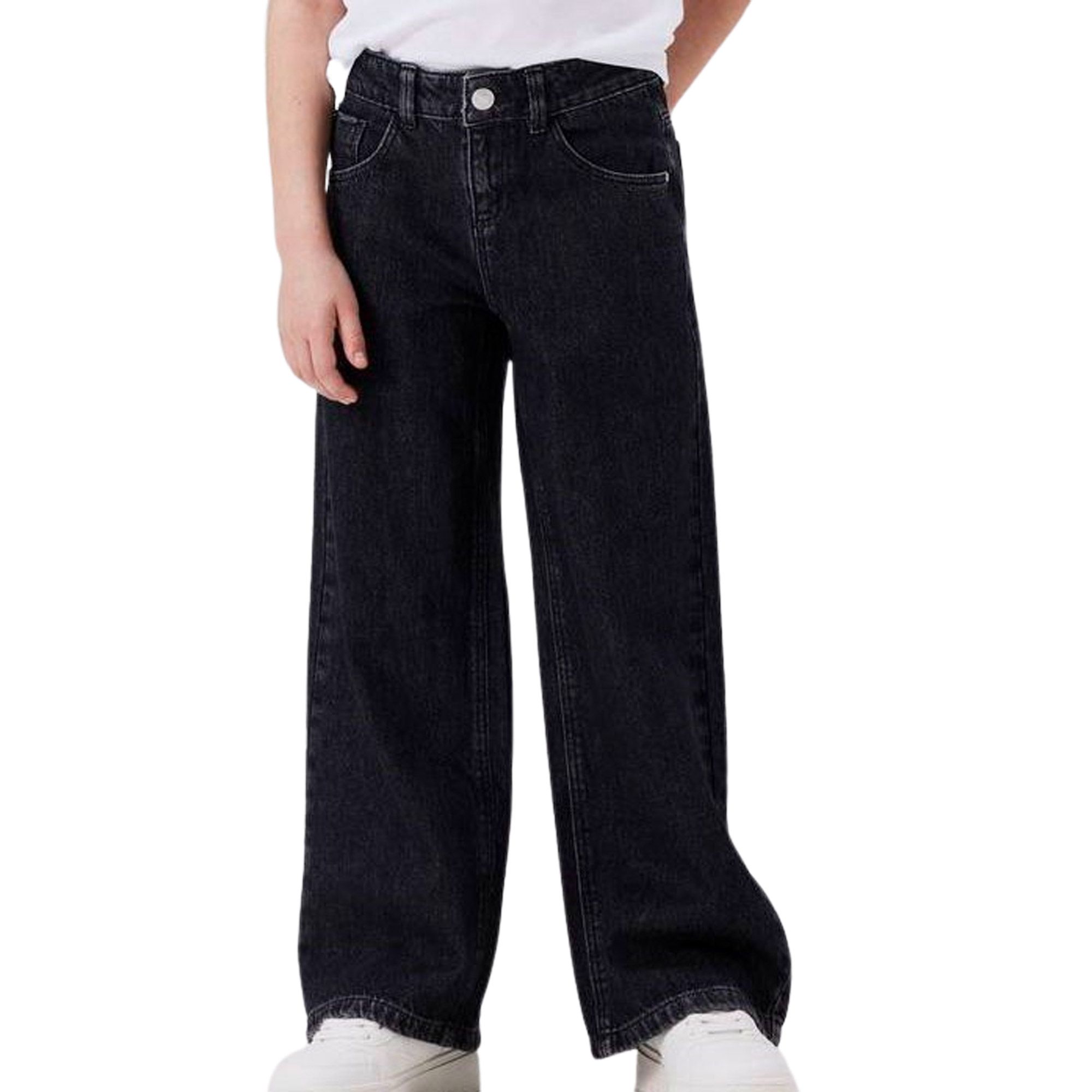 Name It Wijde jeans NKFROSE voor meisjes met wijde pijpen en klassieke pasvorm