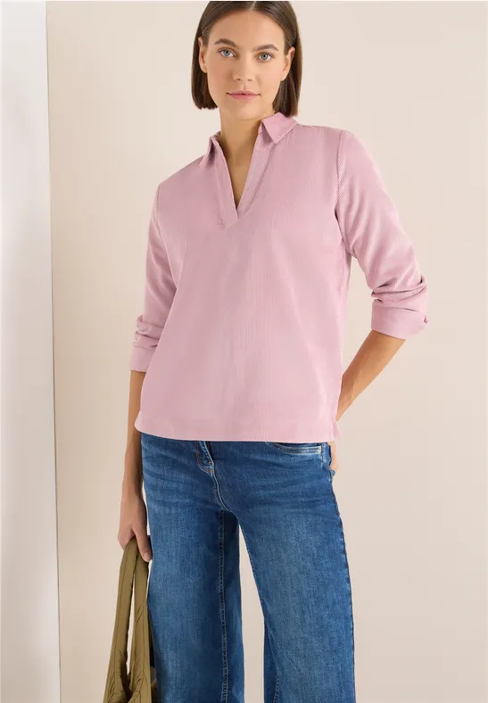 Cecil Zachte corduroy blouse -