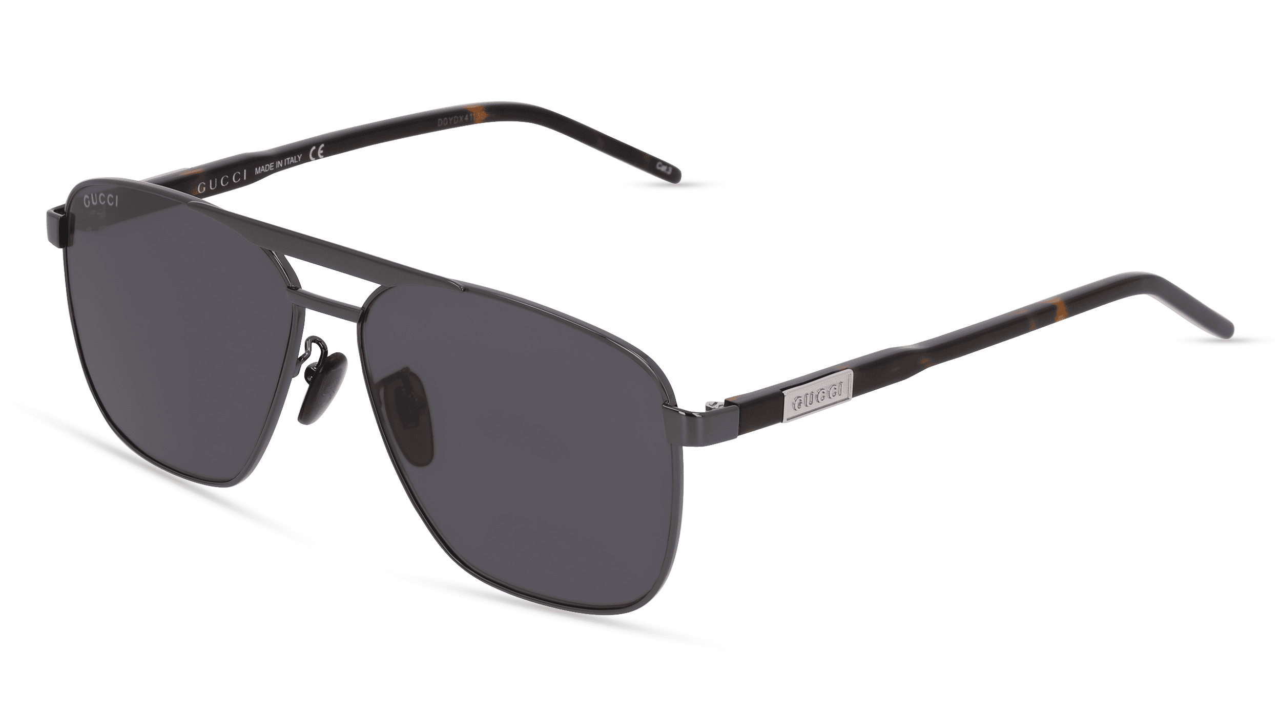 GUCCI GG1164S Unisex Zonnebril, Gun glanzend