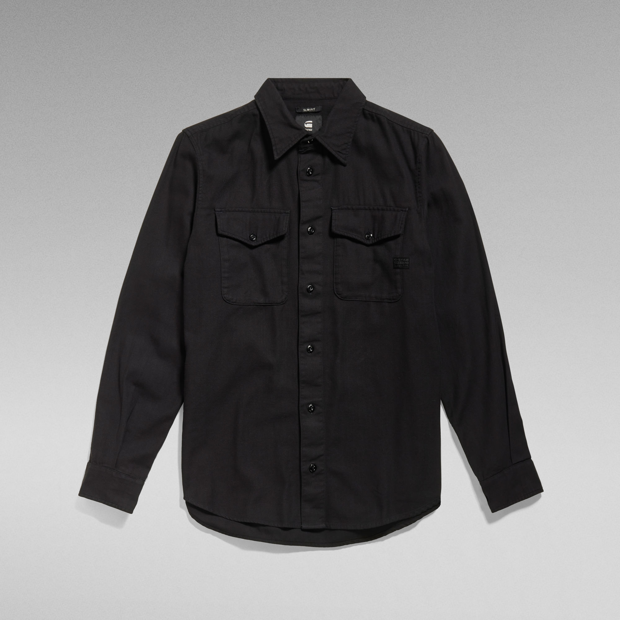 G-Star RAW Marine Slim Shirt - Zwart - Heren