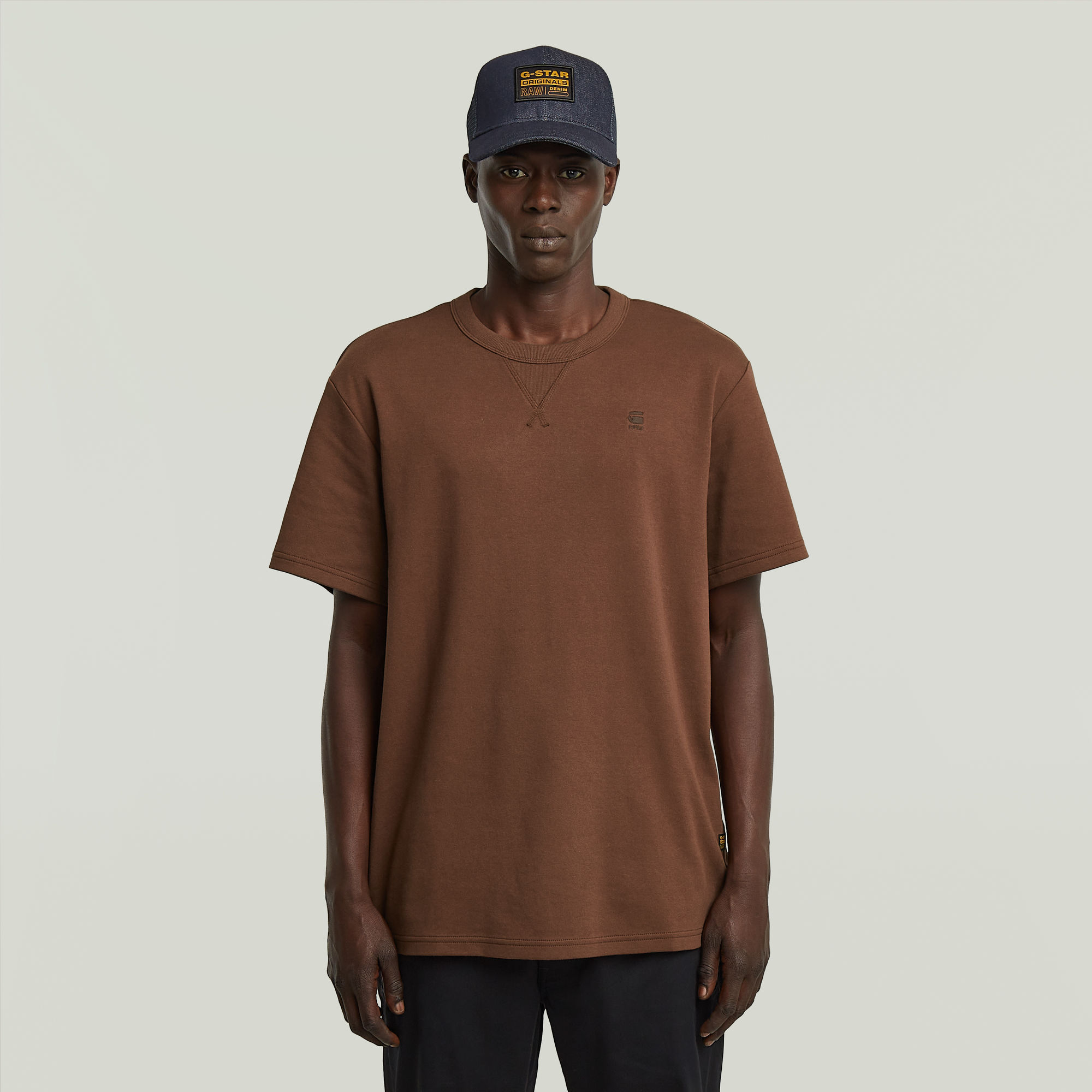 G-Star RAW Nifous T-shirt - Bruin - Heren