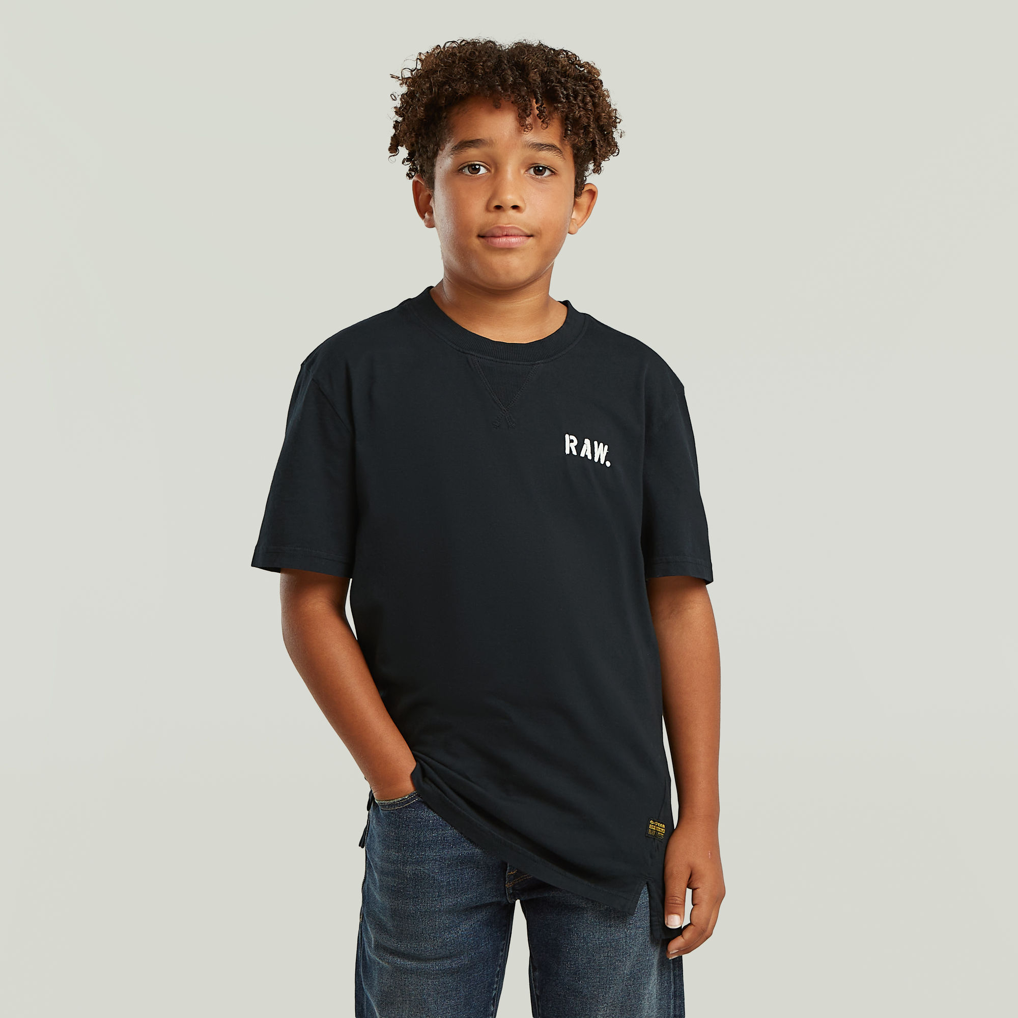 G-Star RAW T-shirt Nifous voor jongens - Donkerblauw - jongens
