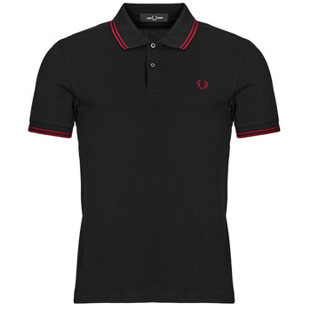 Fred Perry Polo Shirt Korte Mouw  TWIN TIPPED  SHIRT