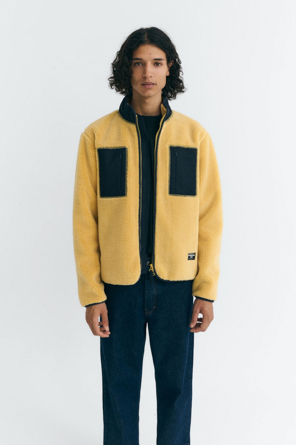 Thinking mu Herren vegan Jacke Marcus Gelb