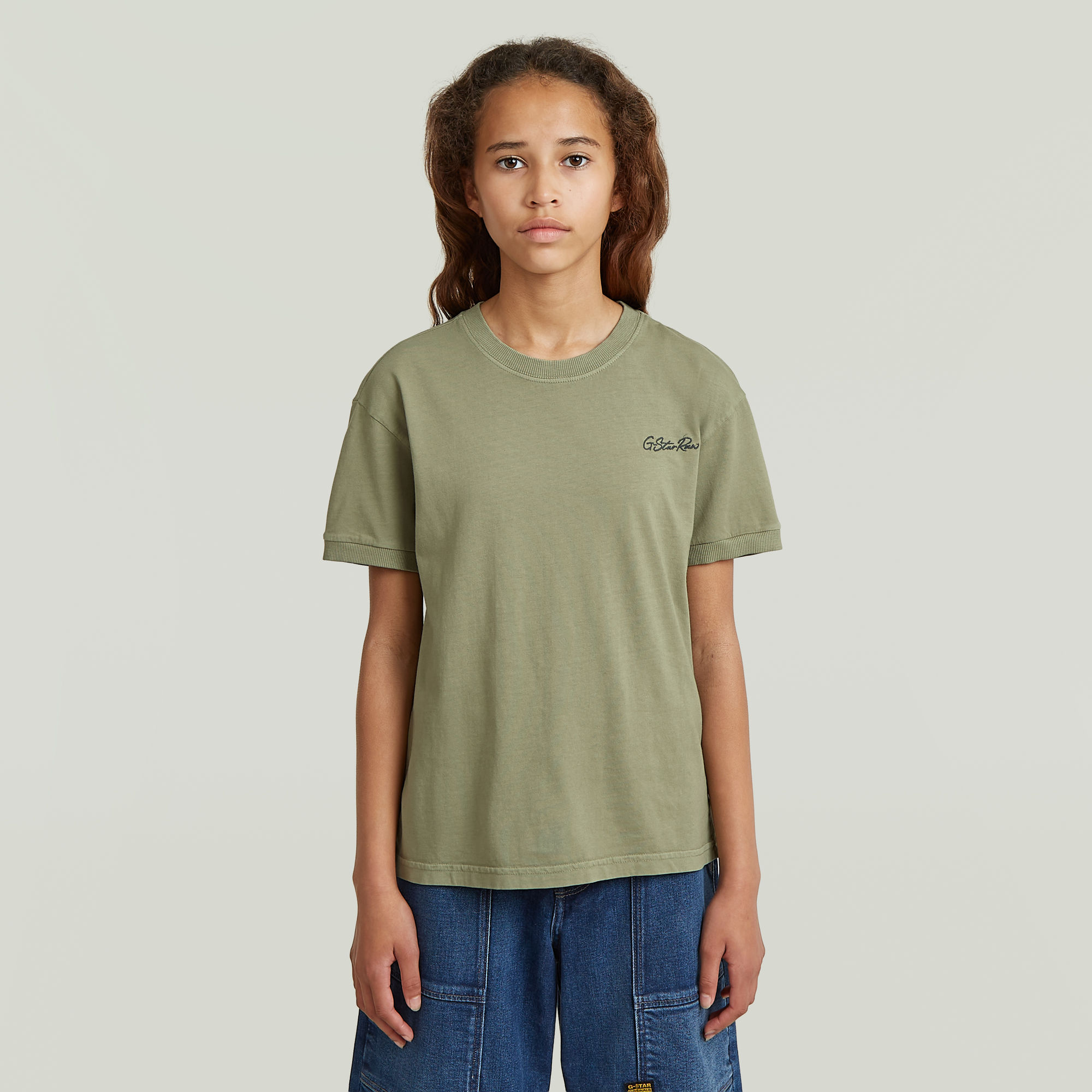 G-Star RAW Top Badge voor meisjes - Lichtblauw - meisjes