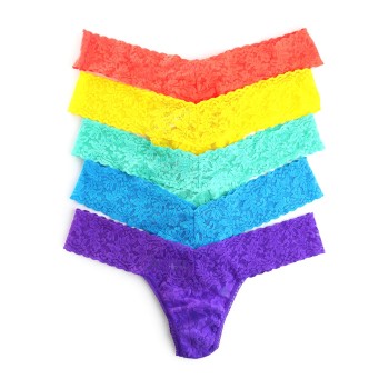Hanky Panky 5 stuks Signature Lace Low Rise Thong