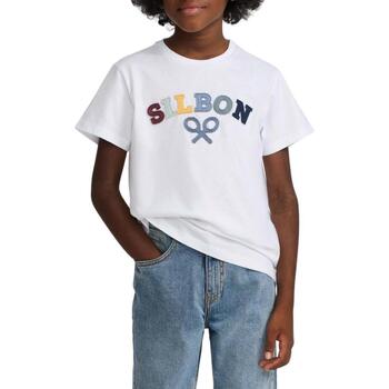 Silbon T-shirt Korte Mouw  -