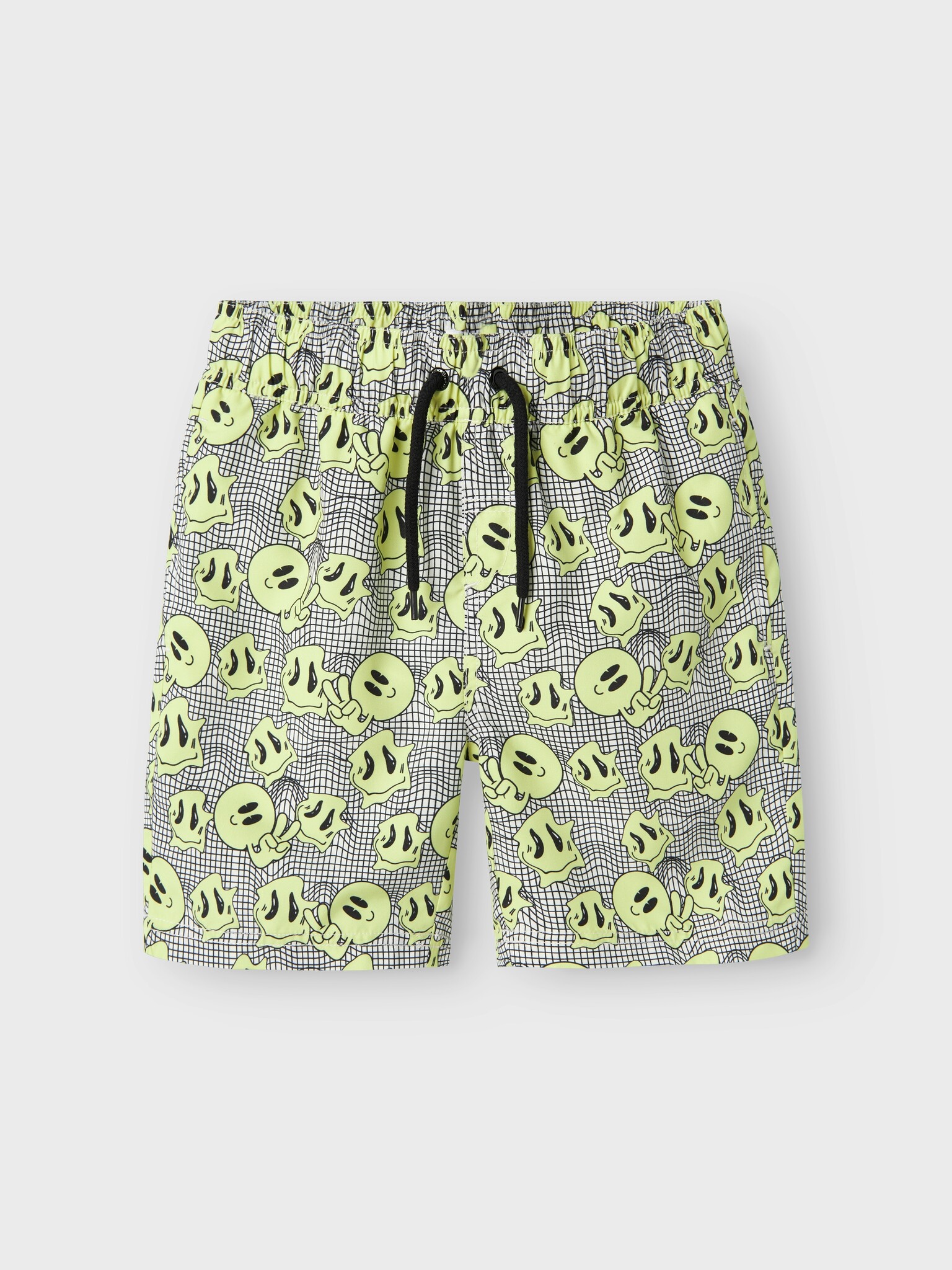 Name it zomer zwembroek jongens - off wit - Nkmzatoony