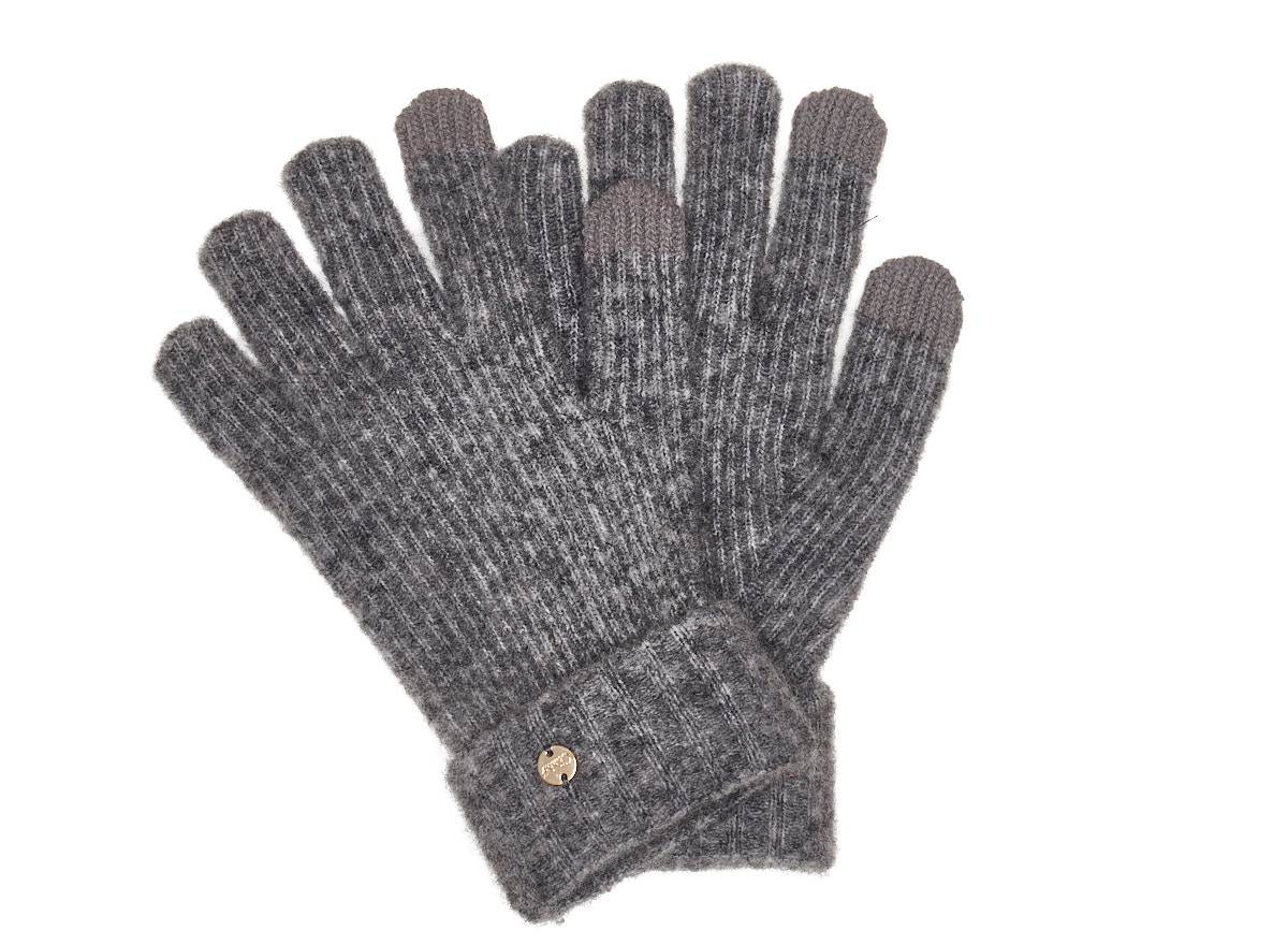 Chabo Bags Bilbao Knitted Gloves Dark Grey