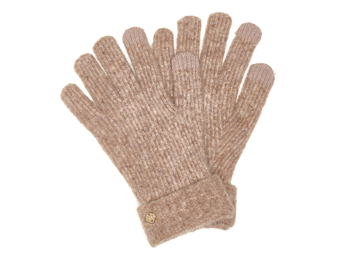 Chabo Bags Bilbao Knitted Gloves Mocca Mousse