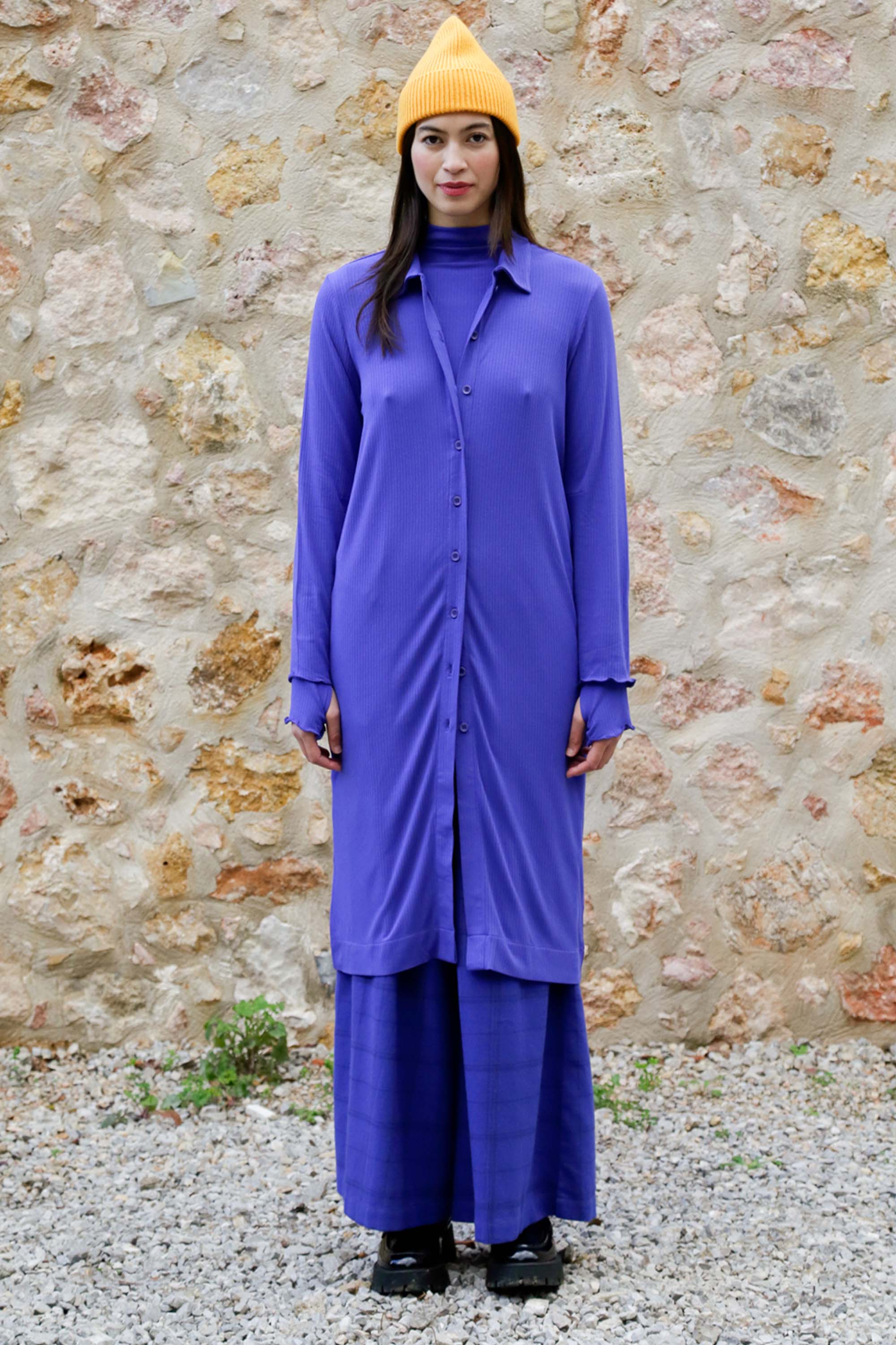 SUITE13LAB Damen vegan Kleid Jannu Königsblau