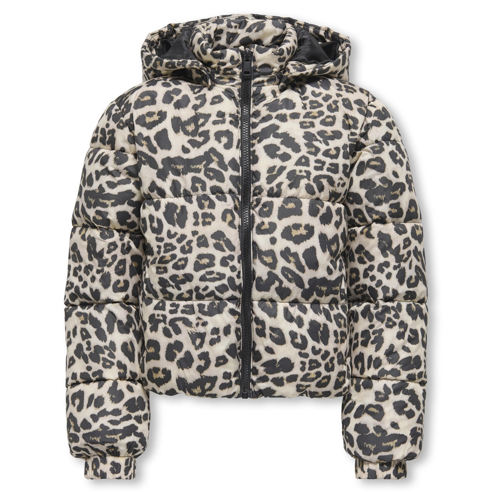 KIDS ONLY Gewatteerde jas KOGDALIA SHORT PUFFER AOP JACKET CP OTW