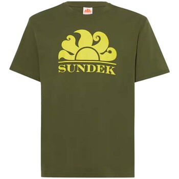 Sundek Polo Shirt Korte Mouw  New Simeon Logo