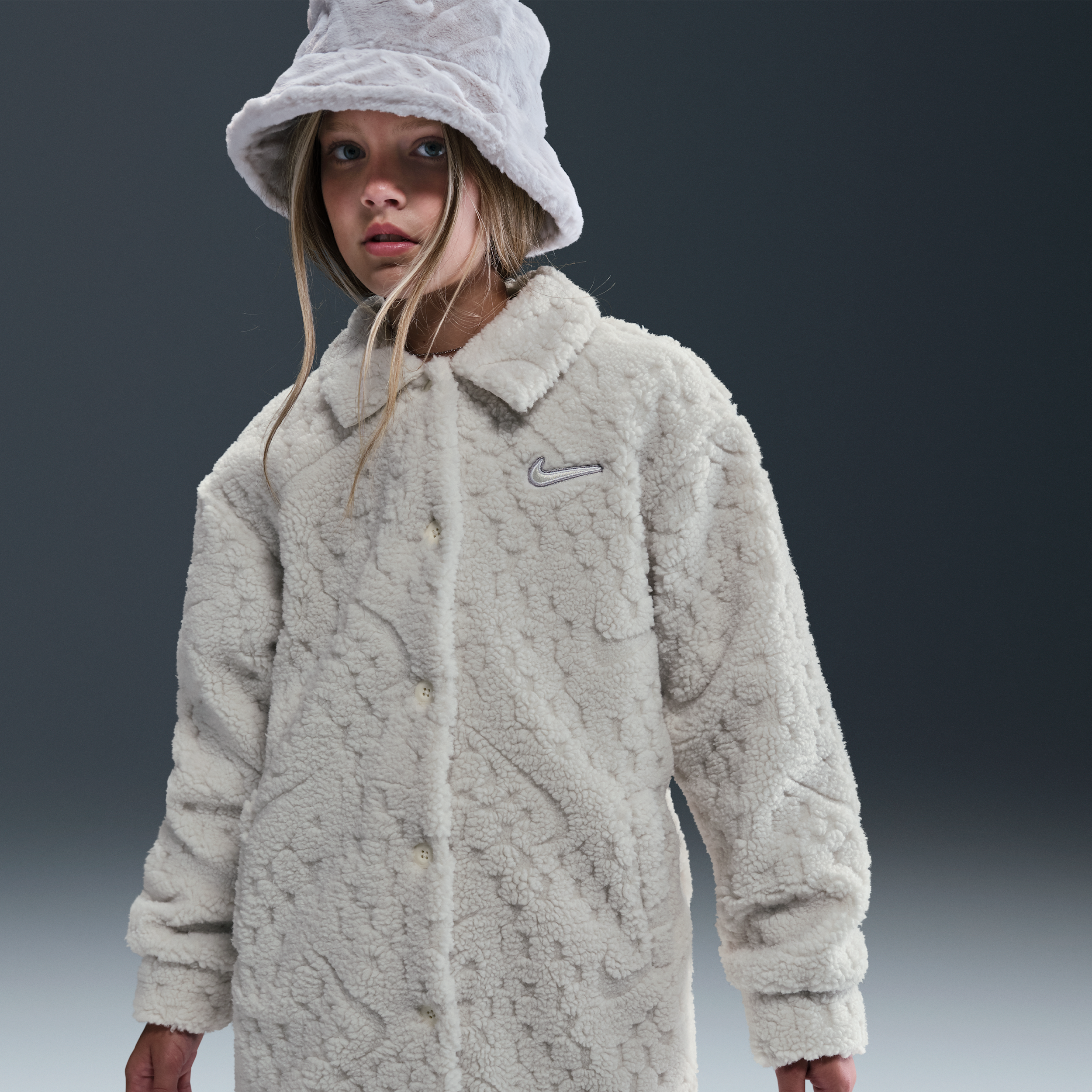 Nike Meisjesjack - Bruin