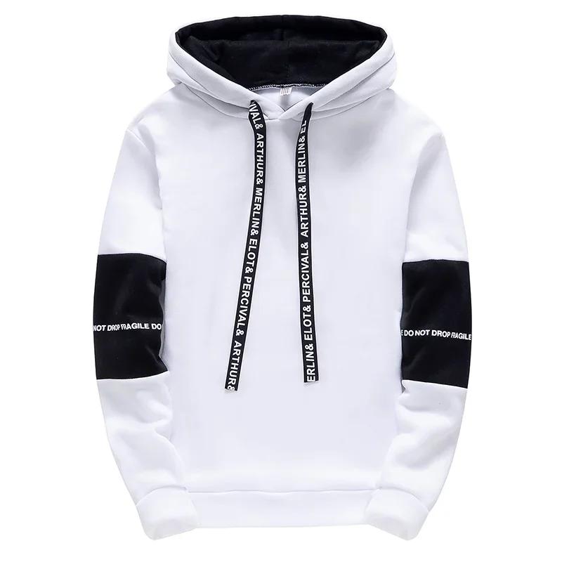 Super maller Men's Hoodies Long Sleeve Casual Printing With Letter Sweatshirts New Spring Hip Hop Pullover Sports Top Male Hooded Sweatshirts 3XL