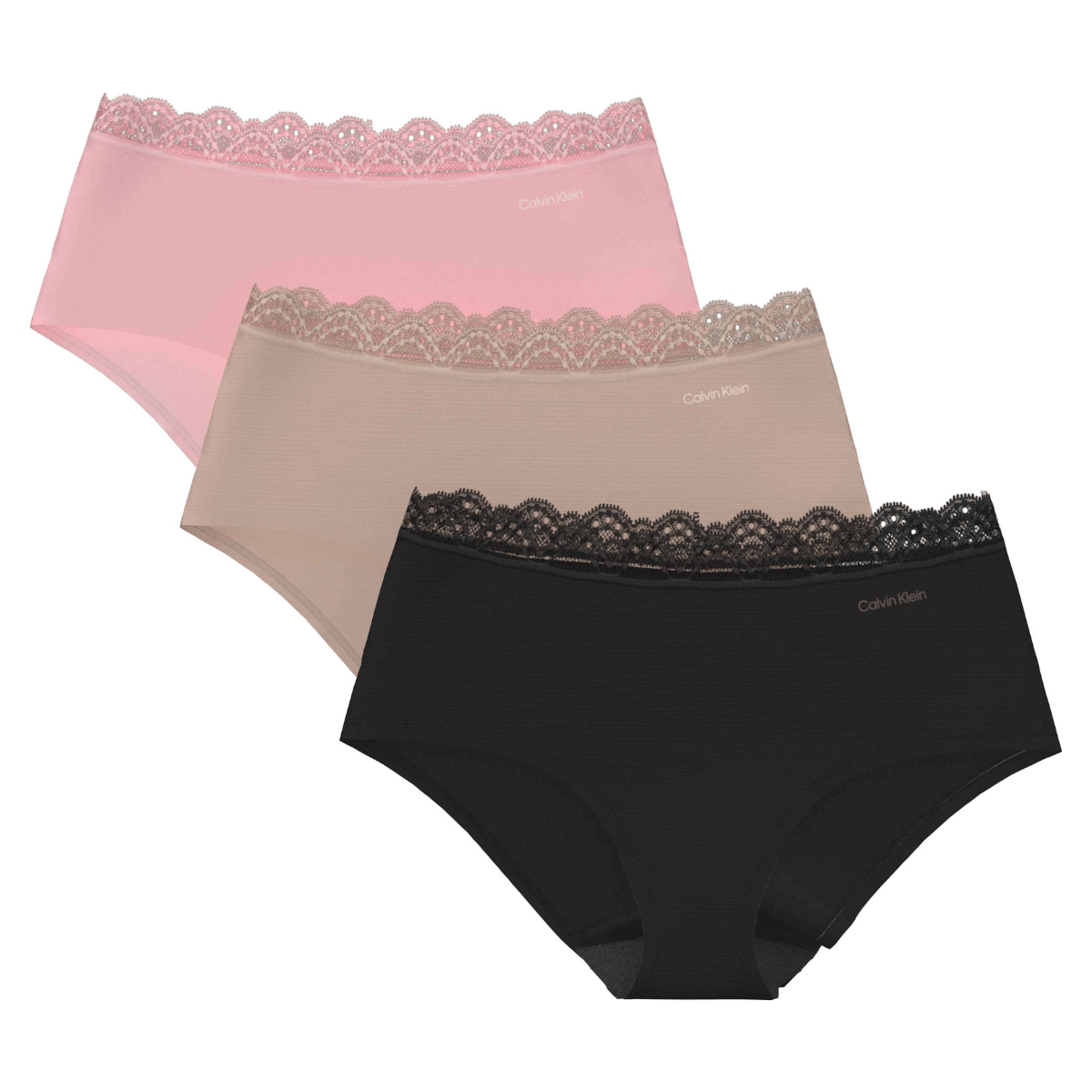 Calvin klein Microfiber Stretch 3-Pack hipster slip, multicolour
