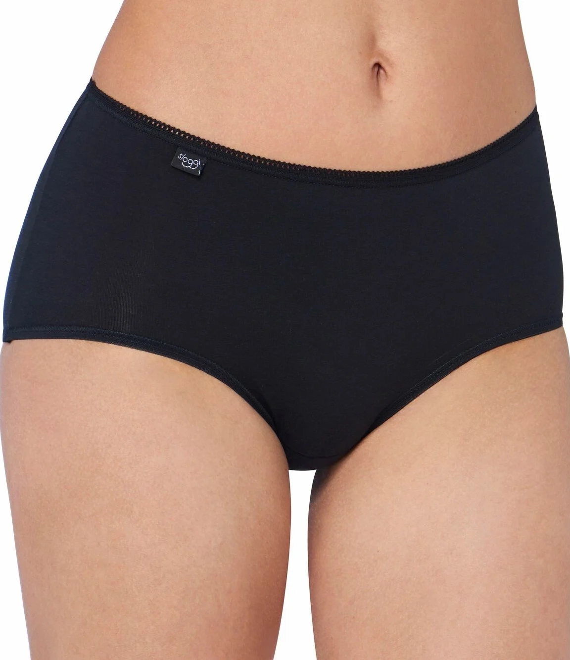 Sloggi Dames 24/7 midi heup slip - Natural katoen