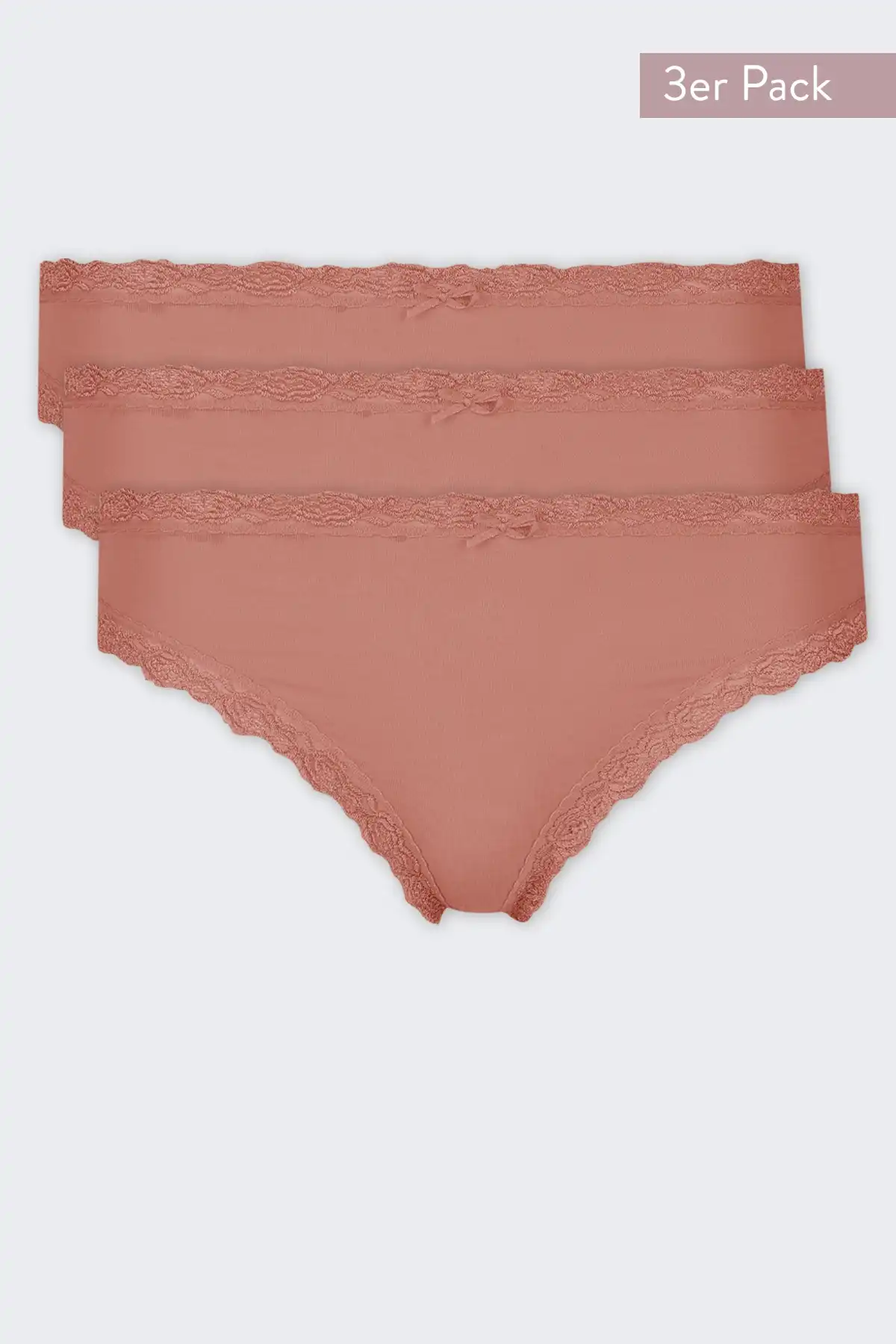 Nina von C 3-pack dames Jazzpant - Kant - 2.0