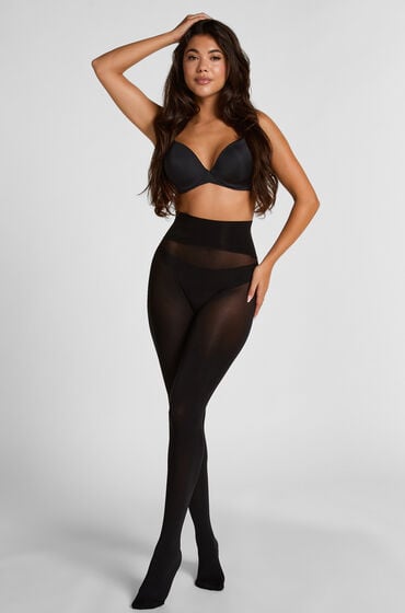 Hunkemöller Panty 60 Denier Velvet Touch Zwart