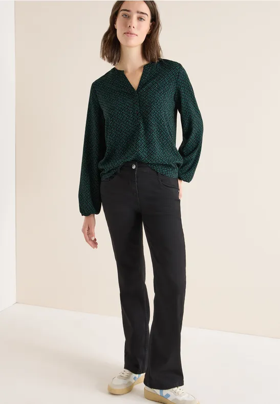 Cecil Gedessineerde blouse