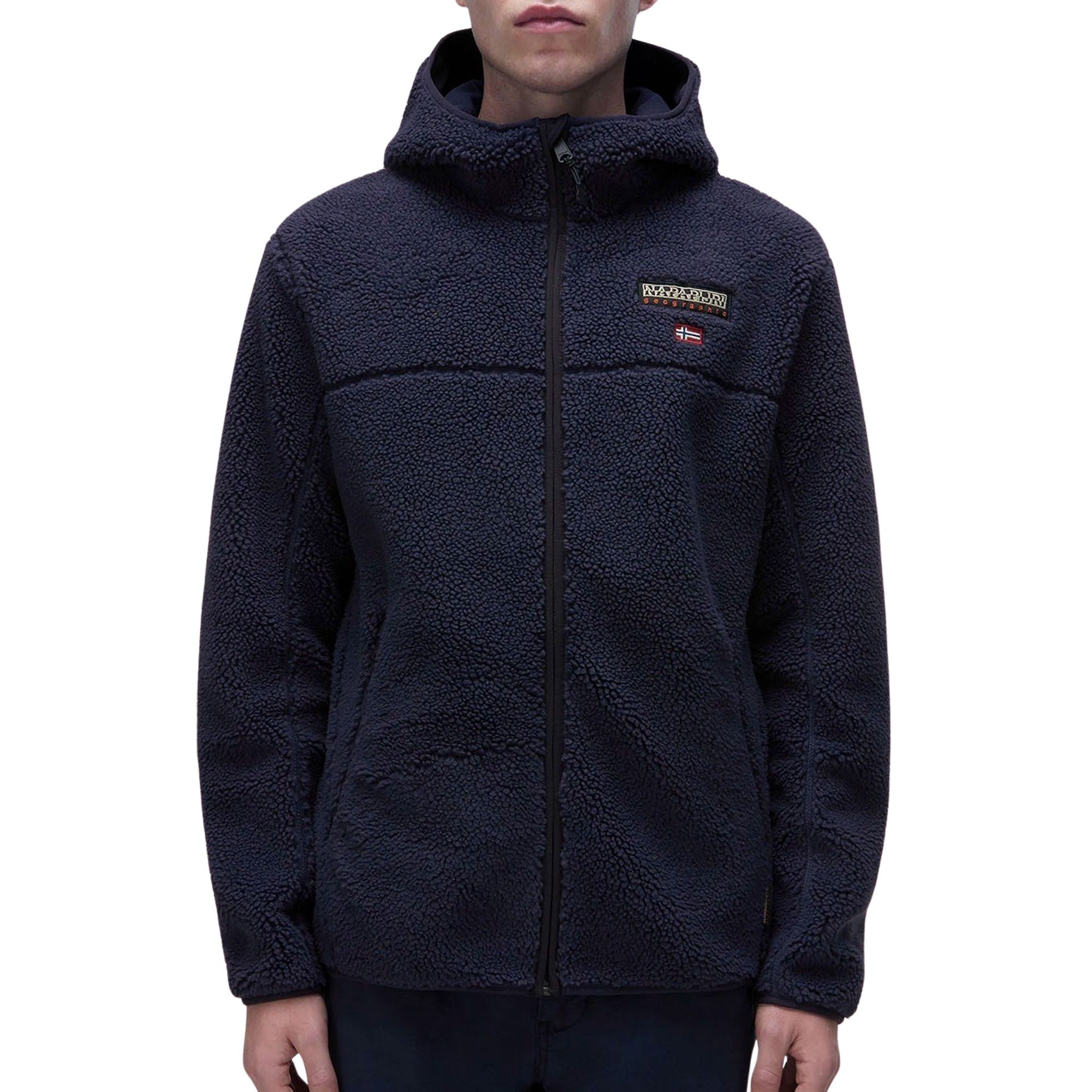 Napapijri Tynik Full Zip Hooded Fleecejas Heren